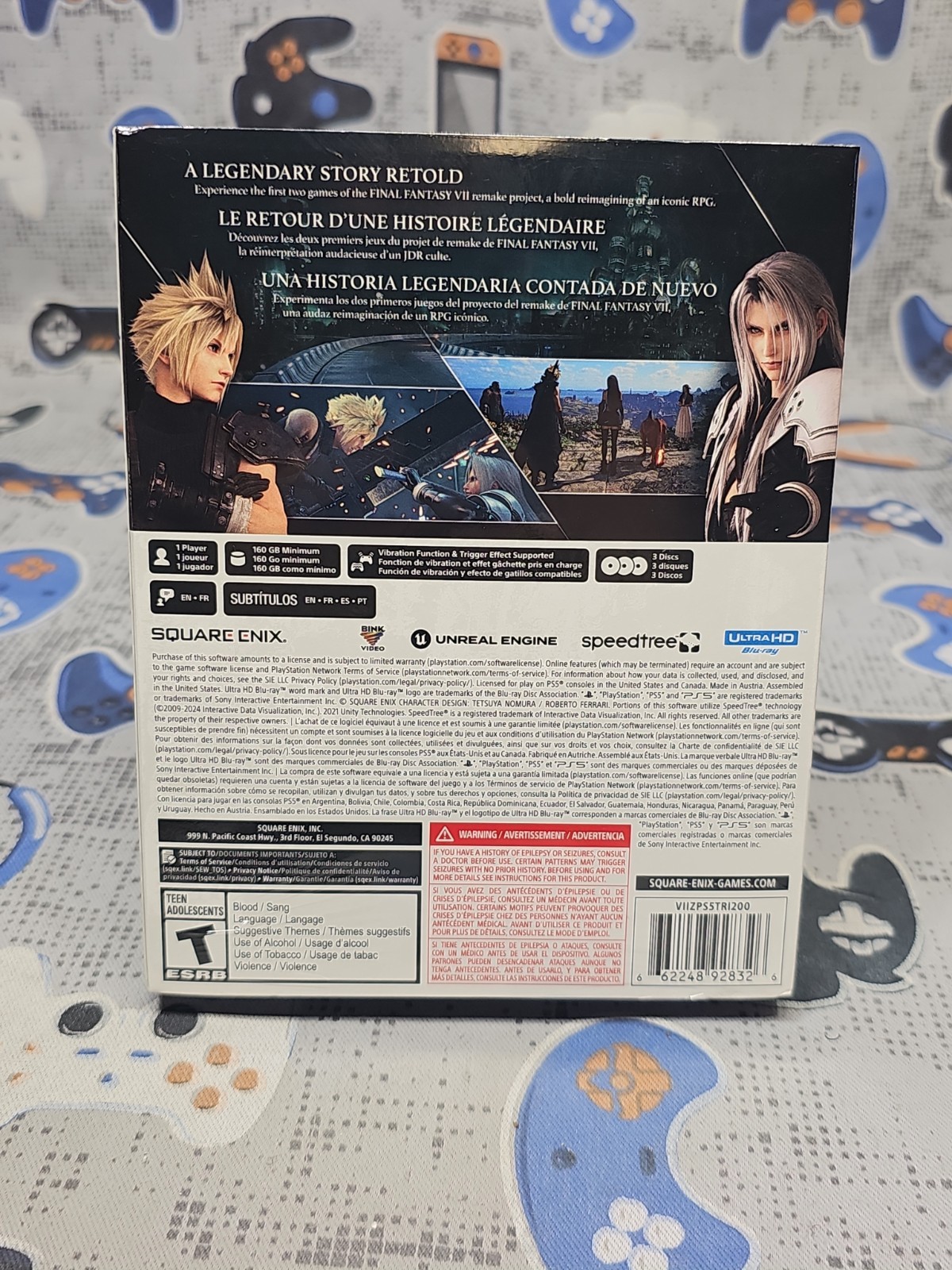 Final Fantasy VII Remake Intergrade & Rebirth Twin Pack (PlayStation 5 PS5) NEW