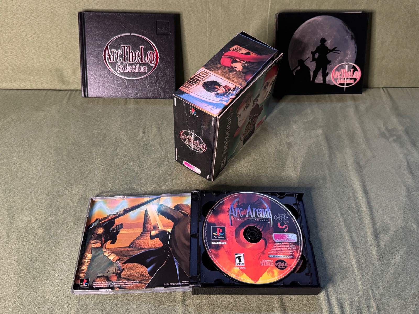 Arc the Lad Collection Complete with Manual and Omake Box