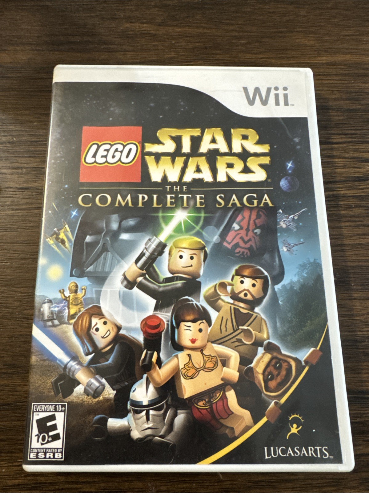 LEGO Star Wars: The Complete Saga Nintendo Wii Game, E10+ (Everyone 10+)