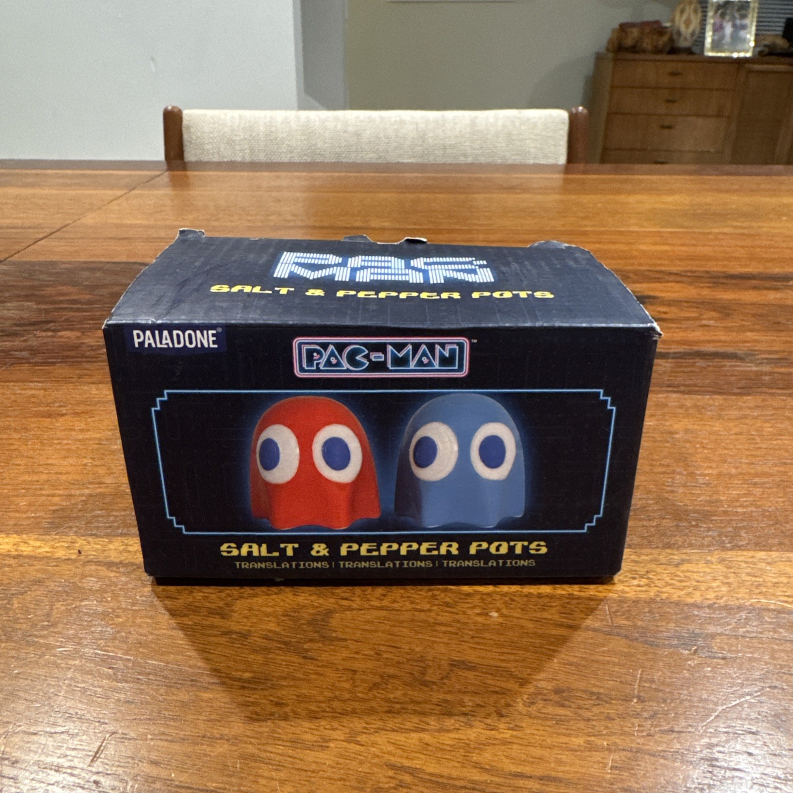 RARE Pac-Man Ghosts Salt & Pepper Pots Namco Bandai Paladone New