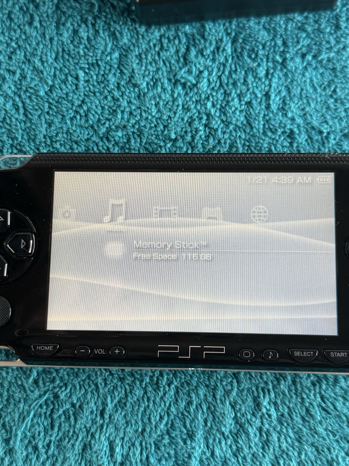 Bundle Sony PlayStation Portable PSP-1001 System Console 128GB Stick & Battery