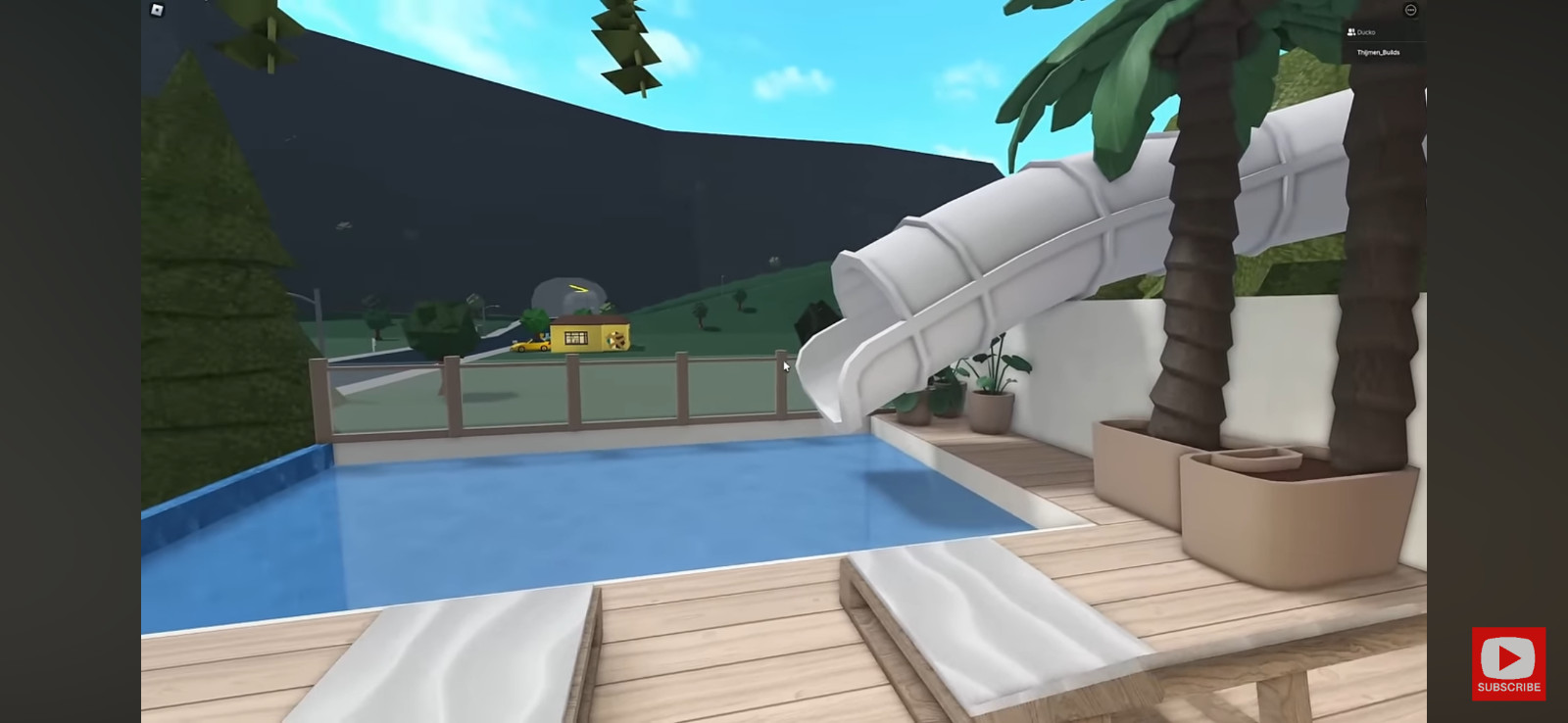 TROPICAL SUMMER MANSION BLOXBURG.CHECK DESCRIP.FAST BUILDER FOR CHEAP PRICE