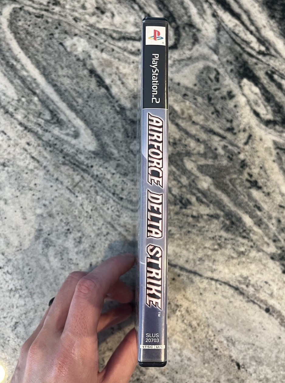 Konami Airforce Delta Strike Sony PlayStation 2 2004 No Manual