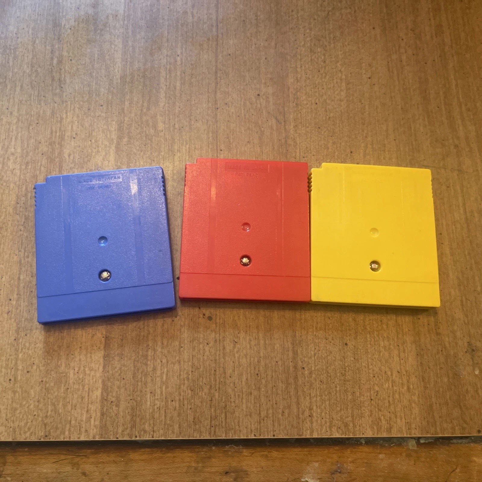 Gameboy Pokemon Games Lot Red Blue Yellow authentic!