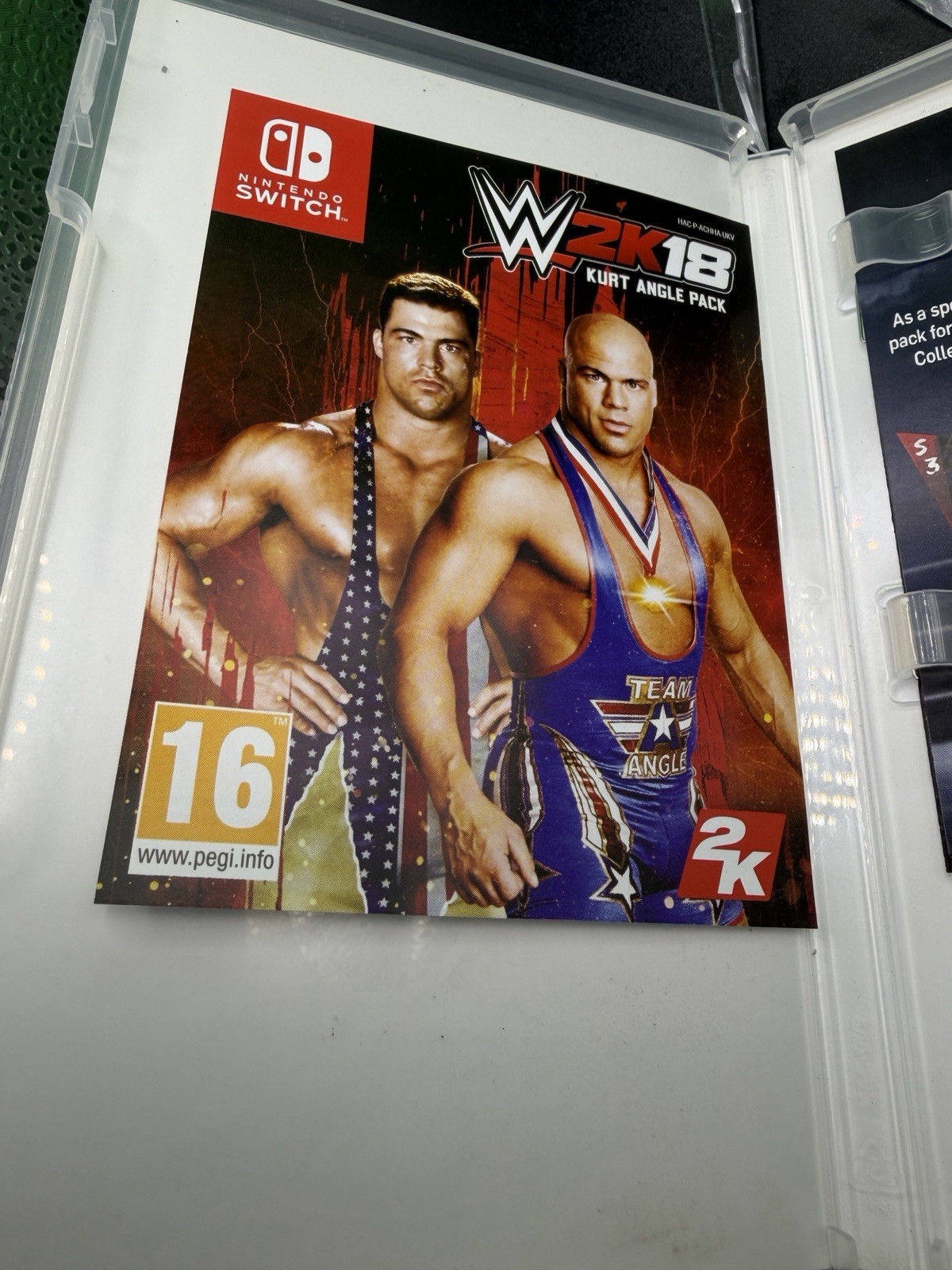 Rare WWE 2K18 Nintendo Switch CIB Full Inserts PEGI 16 PAL Euro Import Ok For uS