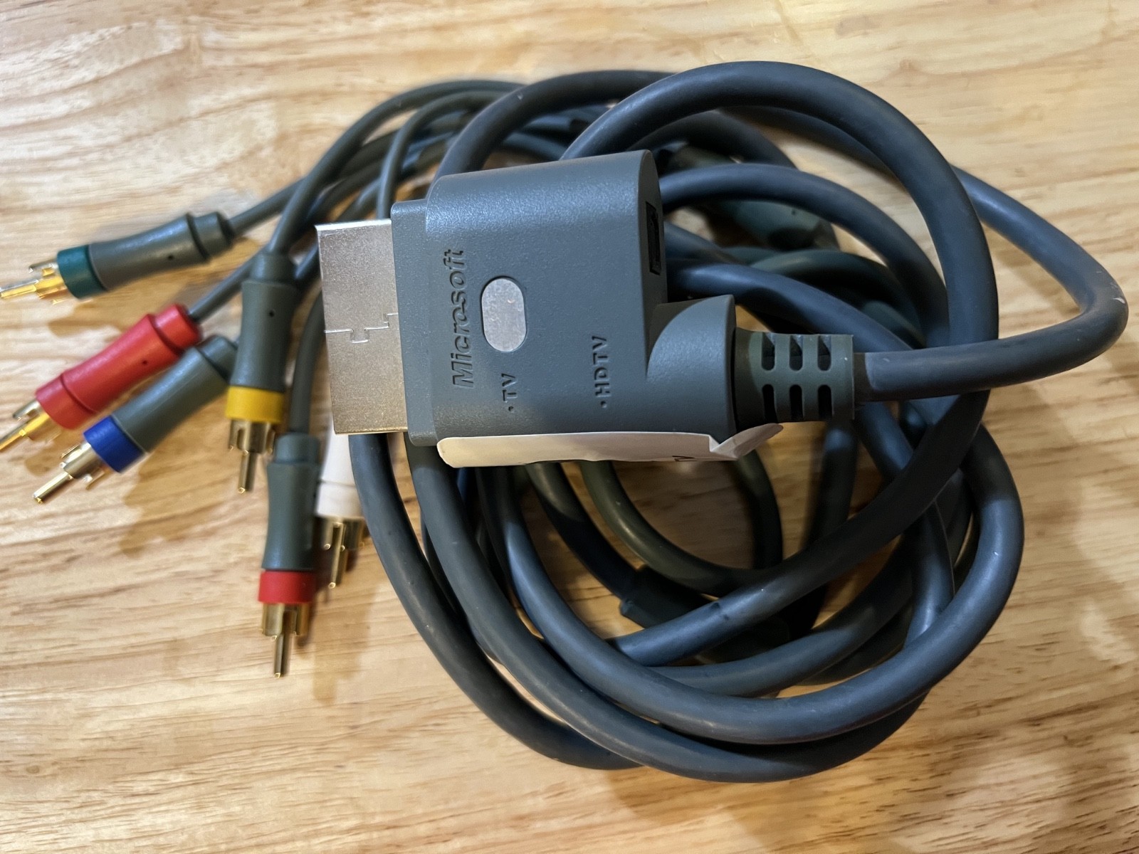 OEM HDTV Component + Composite Audio Video AV Cable Cord for Microsoft Xbox 360