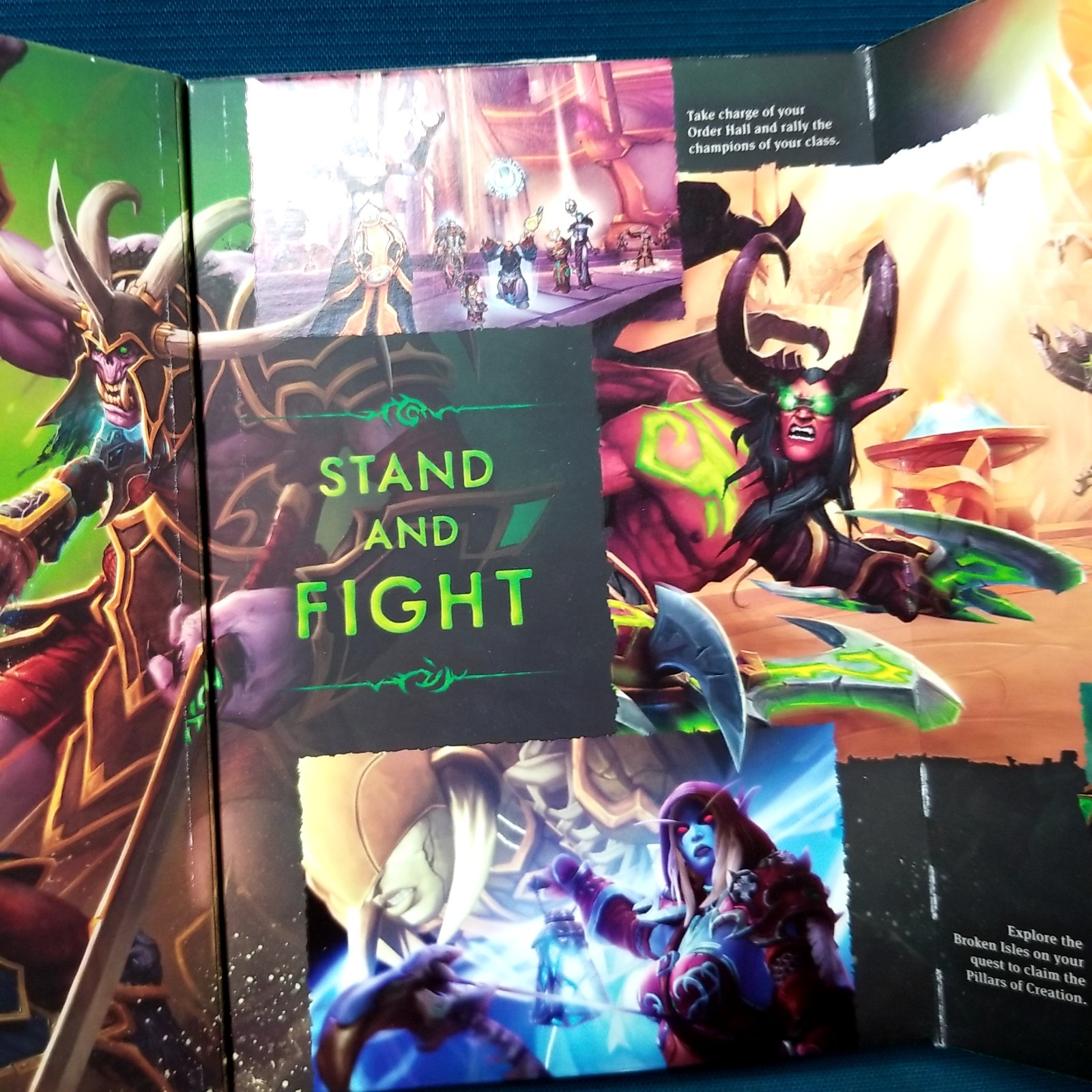 World Of Warcraft Legion Expansion Set Disc Cards & Note Pad
