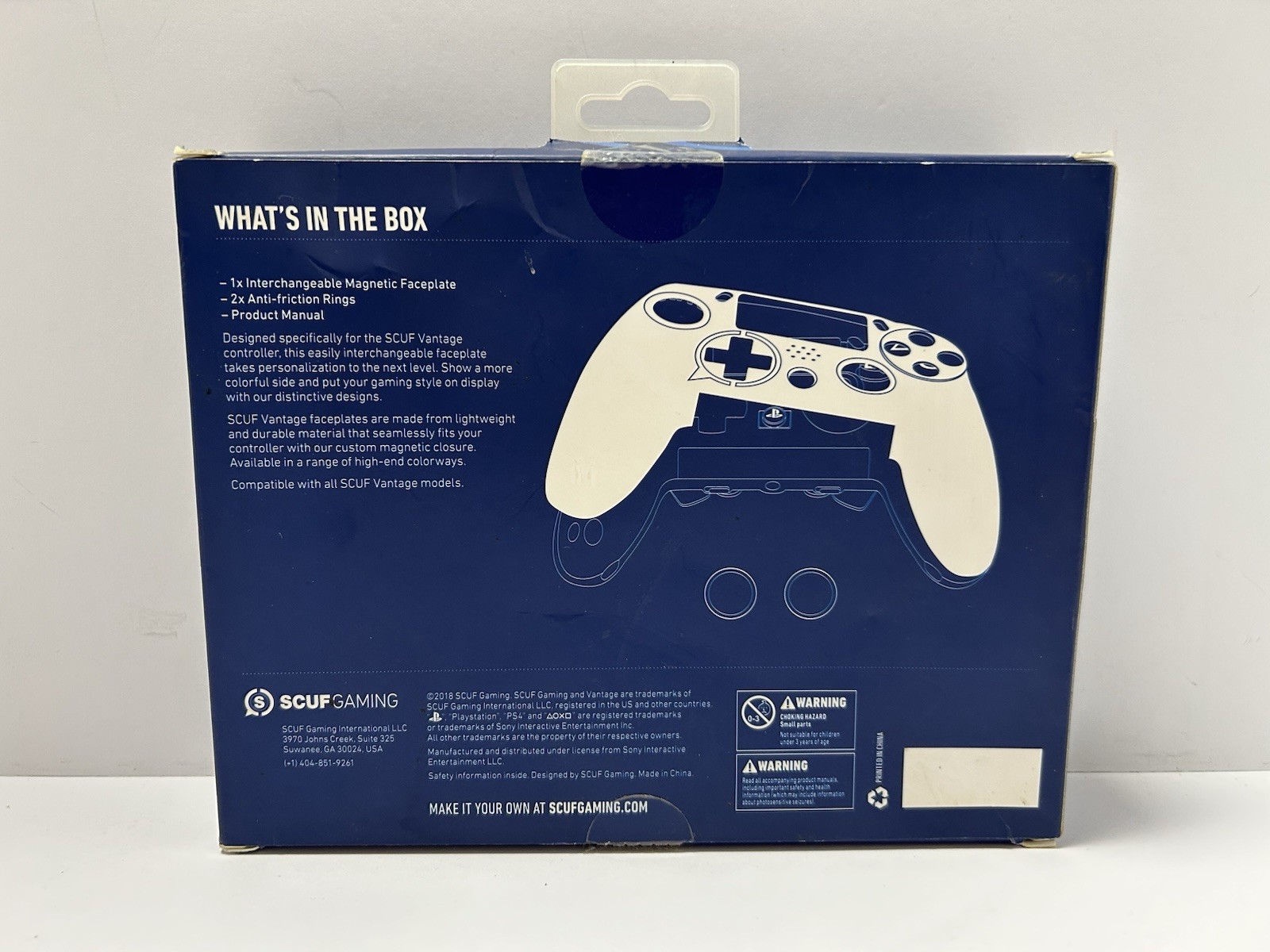 PS4 PlayStation SCUF Vantage Black Ops 4 Limited Edition Controller Faceplate