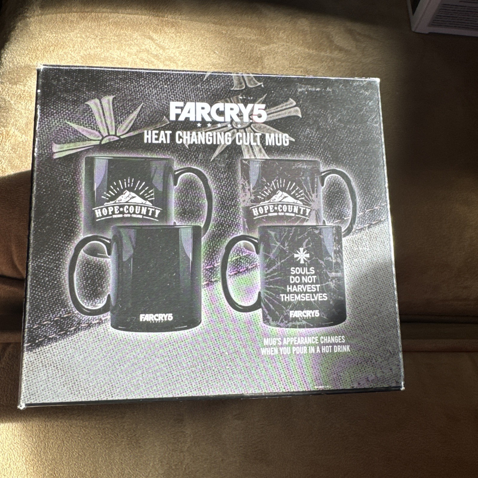 FarCry 5 Heat Changing Cult Mug, Collector’s Mug, **NIB**