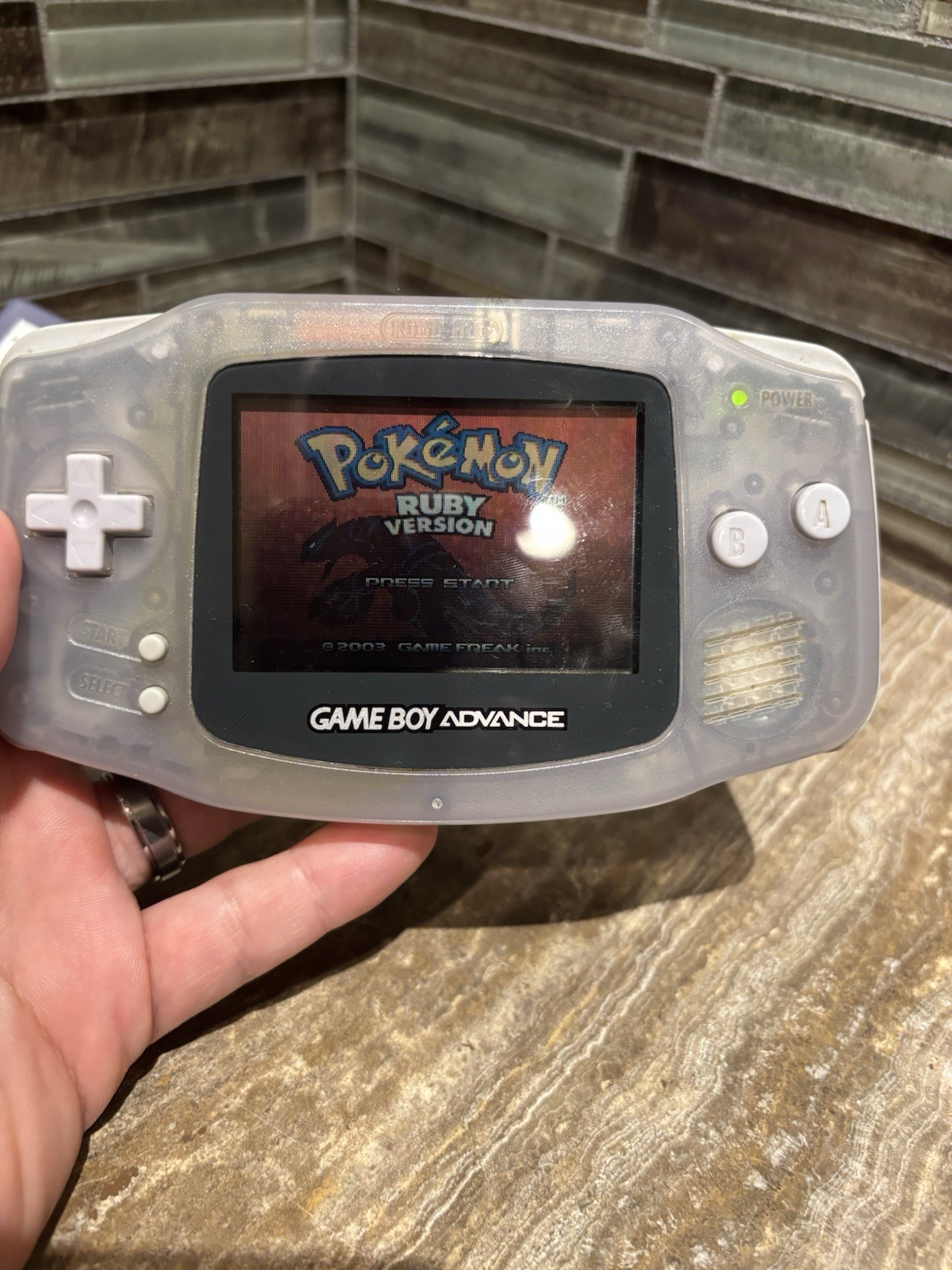 Nintendo Game Boy Advance – Glacier – TESTED