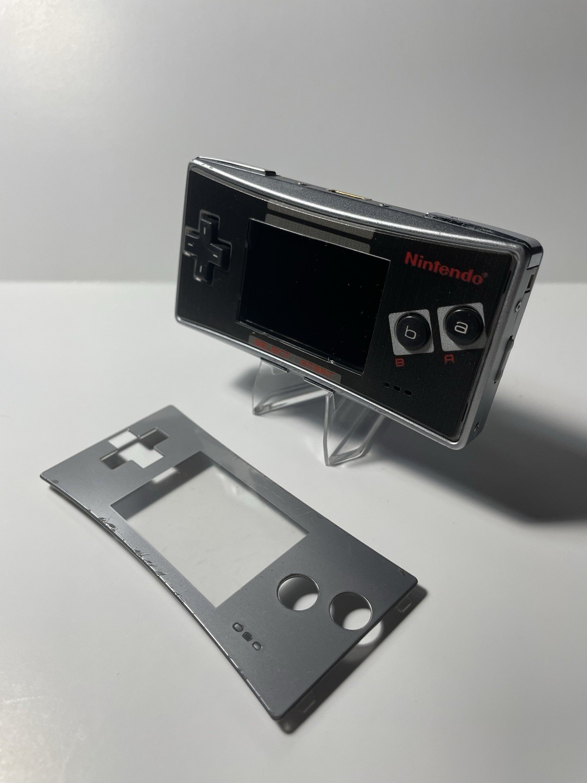Nintendo Game Boy Micro Silver Handheld Console