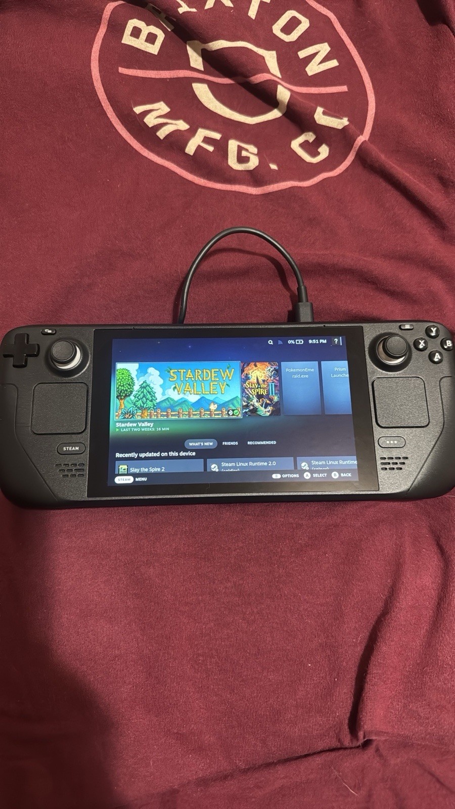Valve Steam Deck 256GB Handheld System – Black