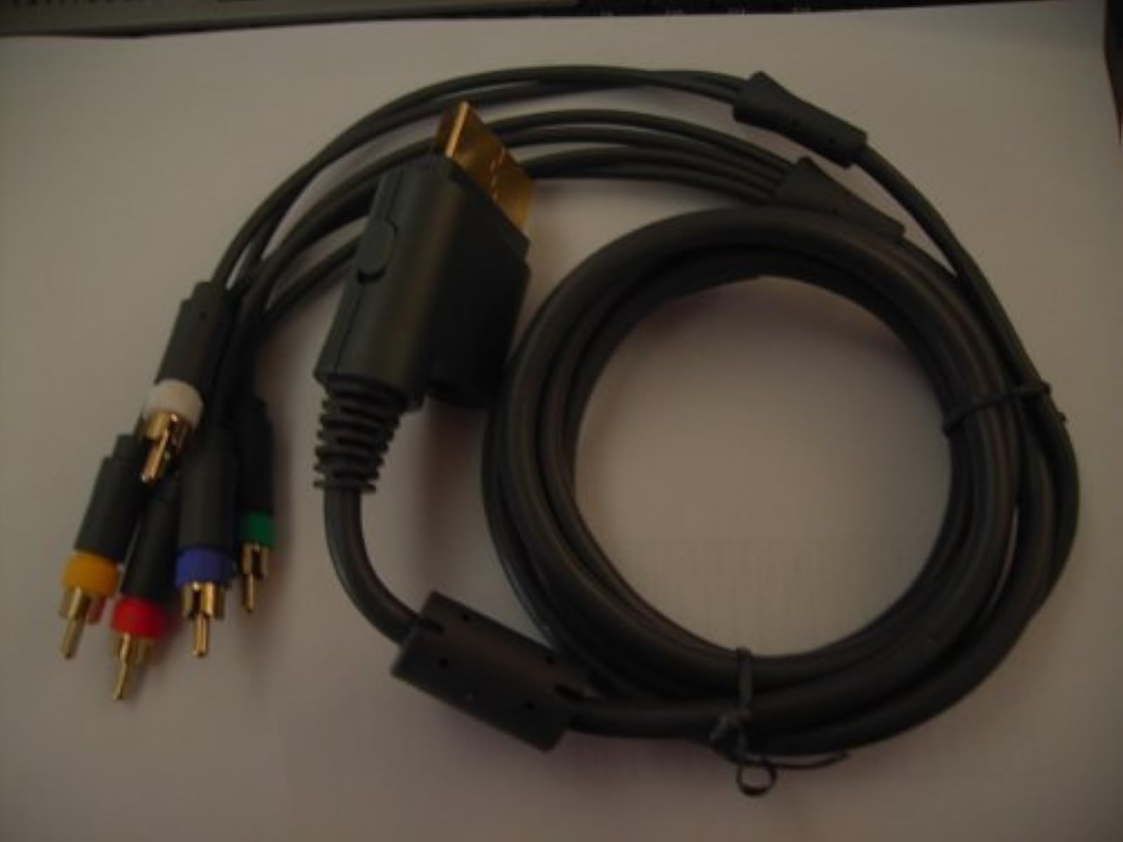 Component HDTV AV Cable For Xbox 360 Brand New 3976