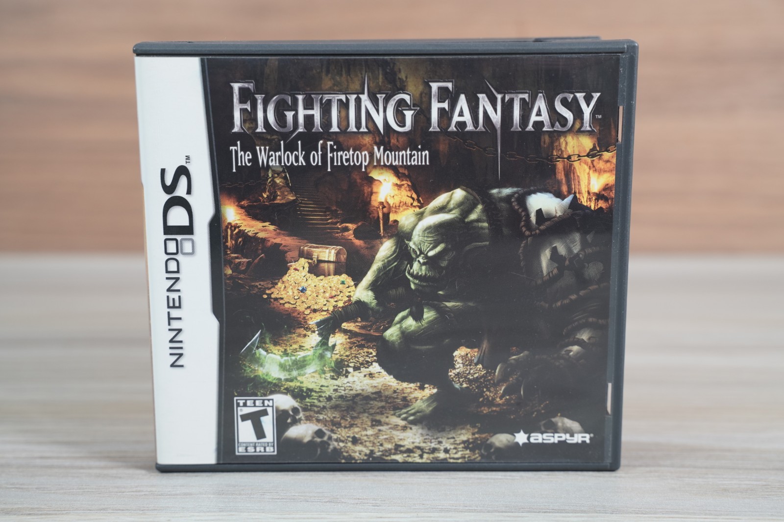 Fighting Fantasy: The Warlock of Firetop Mountain COMPLETE CIB Nintendo DS 2009