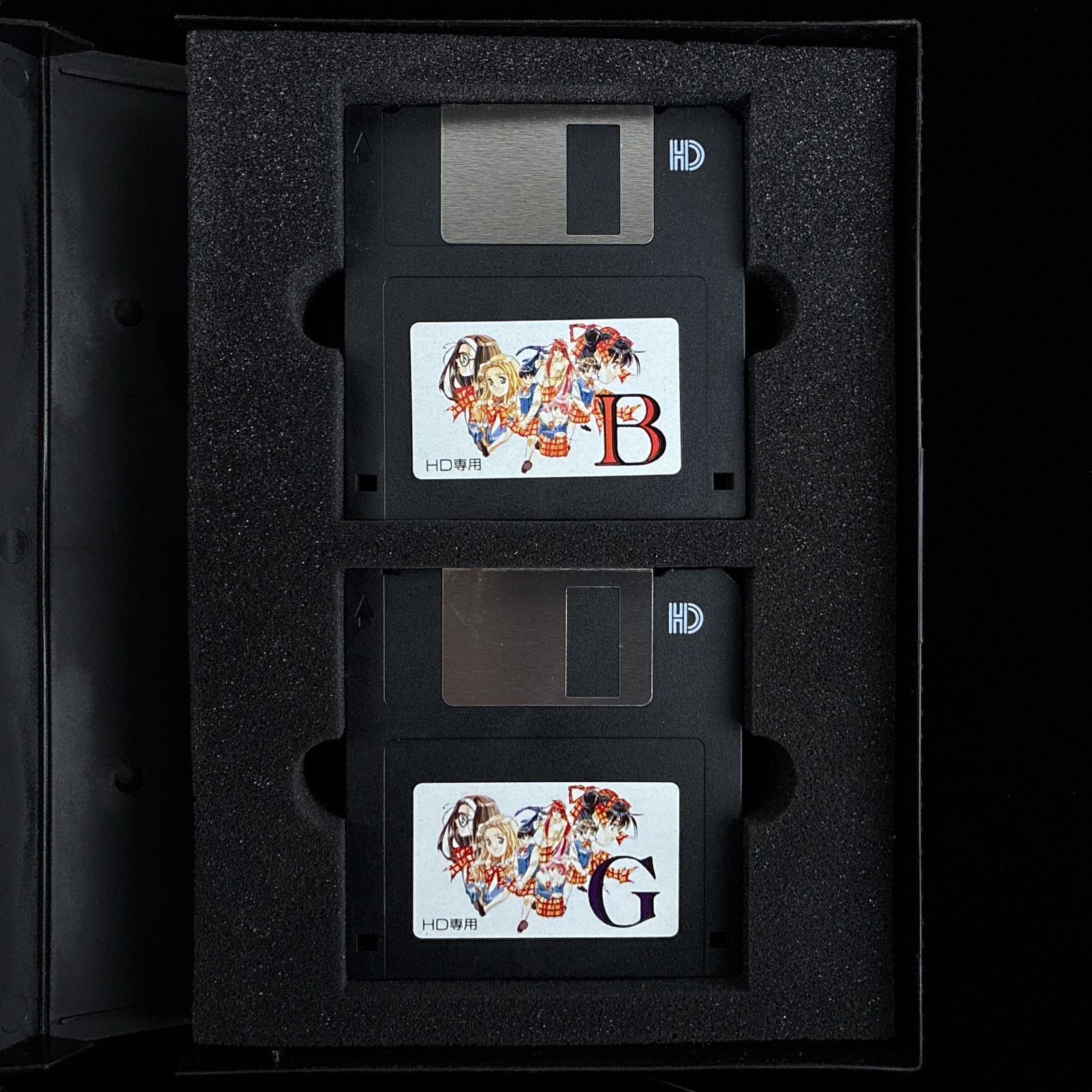 1995 elf Classmate Doukyuusei 2 HD PC-9801 PC98 3.5″ VN Visual Novel Game V3