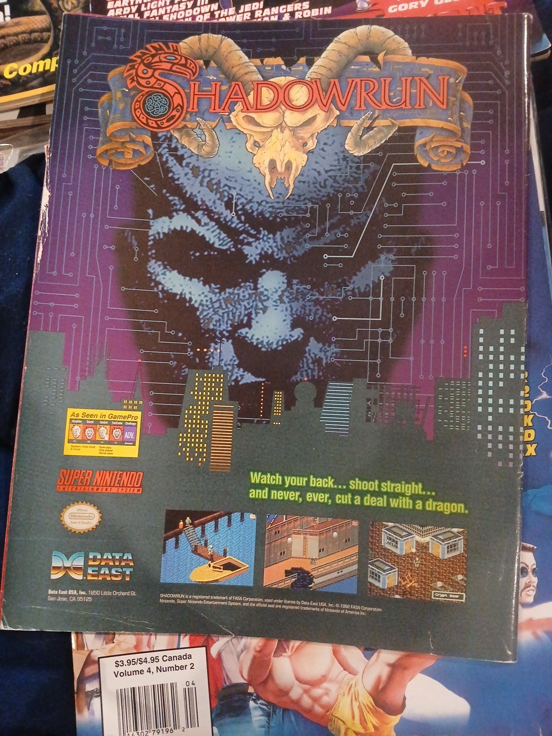 Super NES Buyer’s Guide Magazine Vol 4 No 4 Cool Spot Amazing Shape See Pics