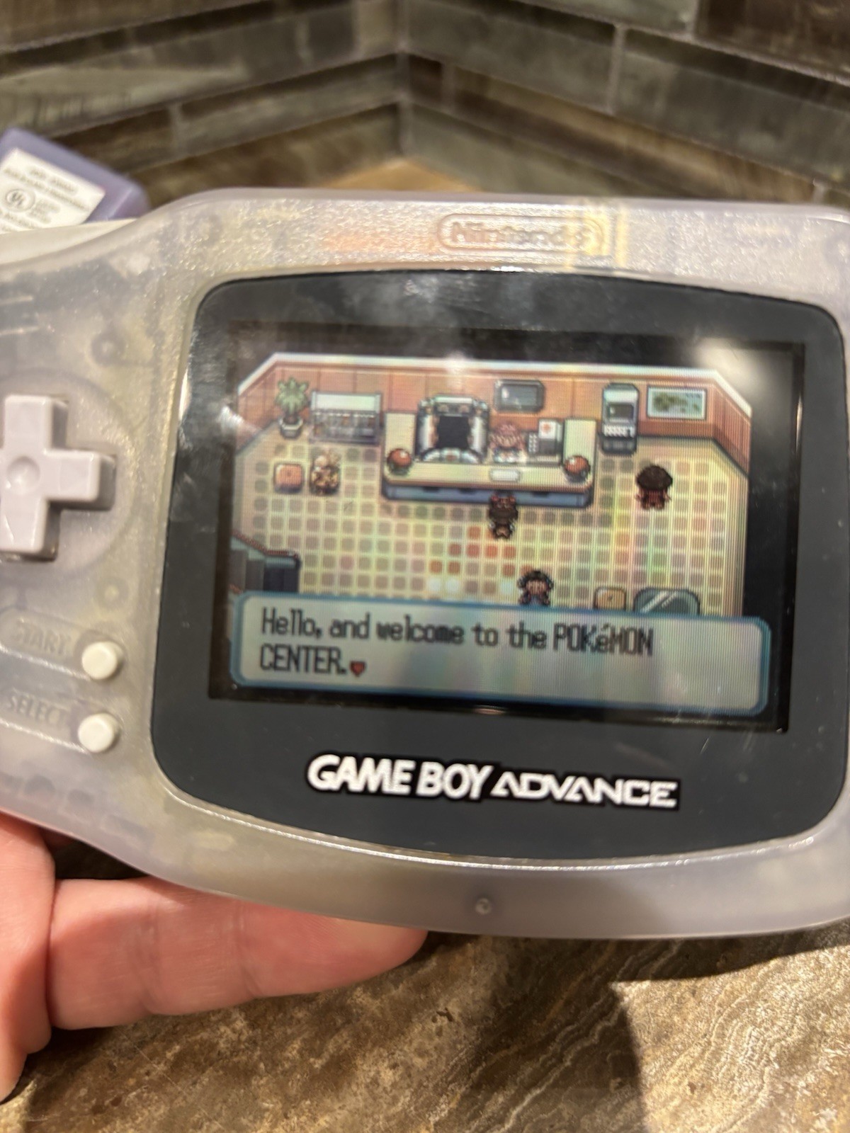 Nintendo Game Boy Advance – Glacier – TESTED