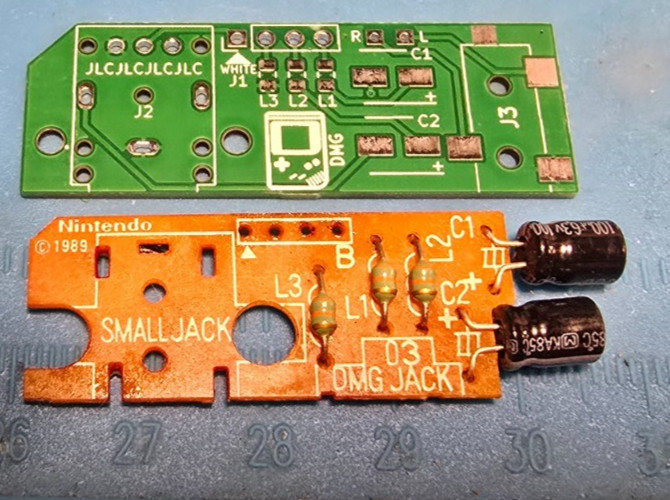 Fix Your Gameboy Audio! DMG-01 Headphone Jack Replacement PCB – PRO VERSION!