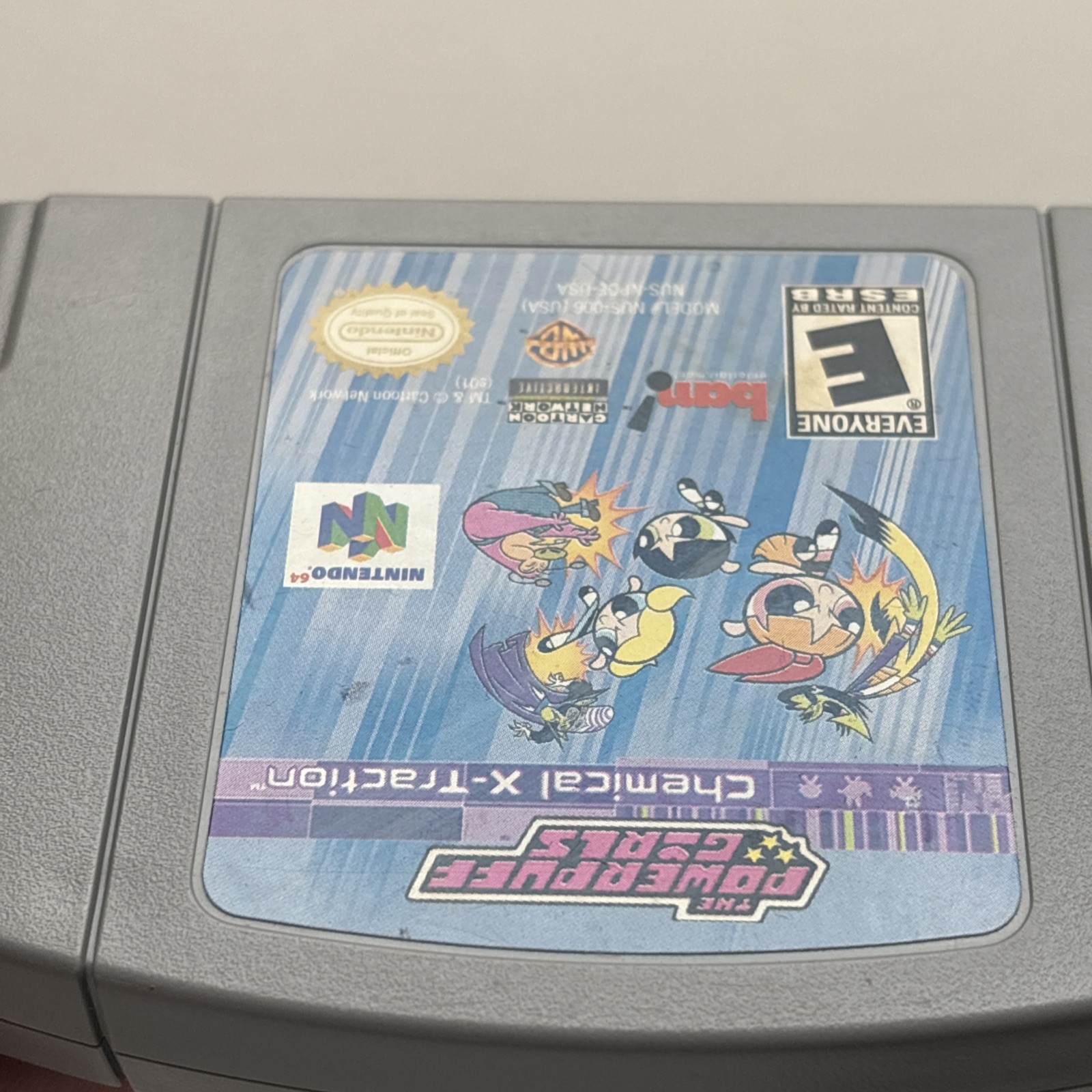 The Powerpuff Girls Nintendo 64 N64 Authentic Game Cart Cleaned Tested Retro Fun