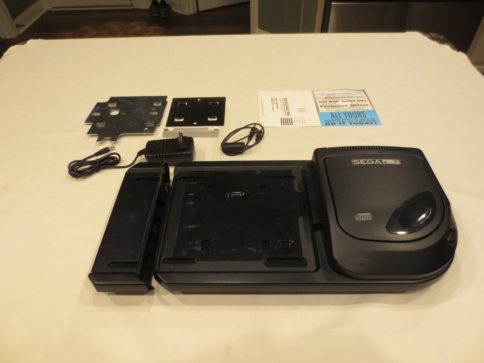 Sega CD Console Version 2 with Original Box