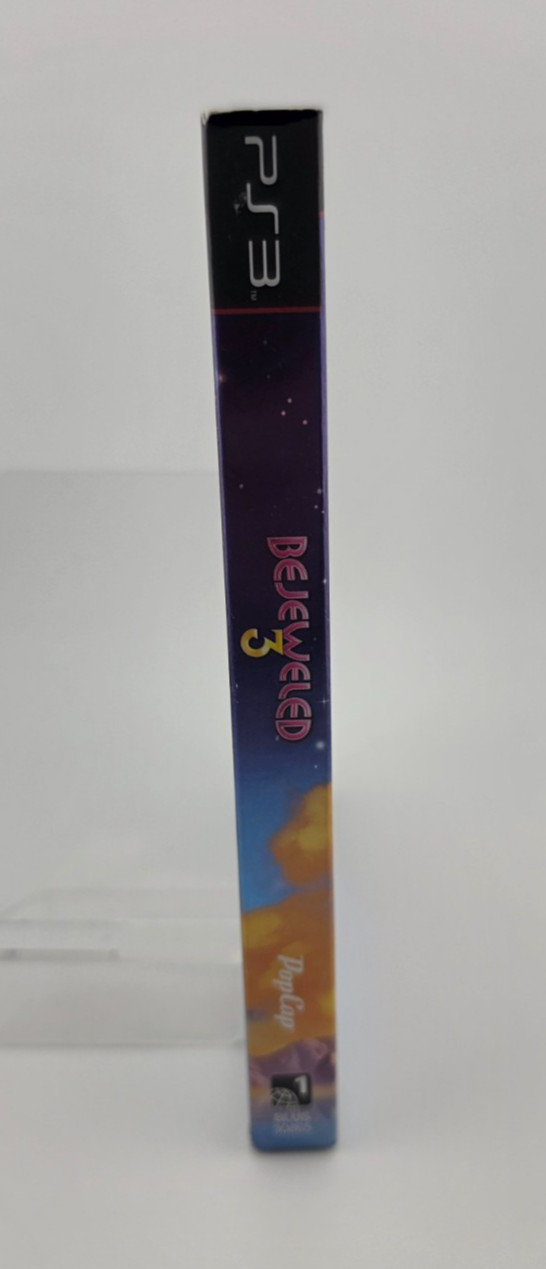 Bejeweled 3 PS3 (Sony Playstation 3) New, Sealed, w/ Slipcover.
