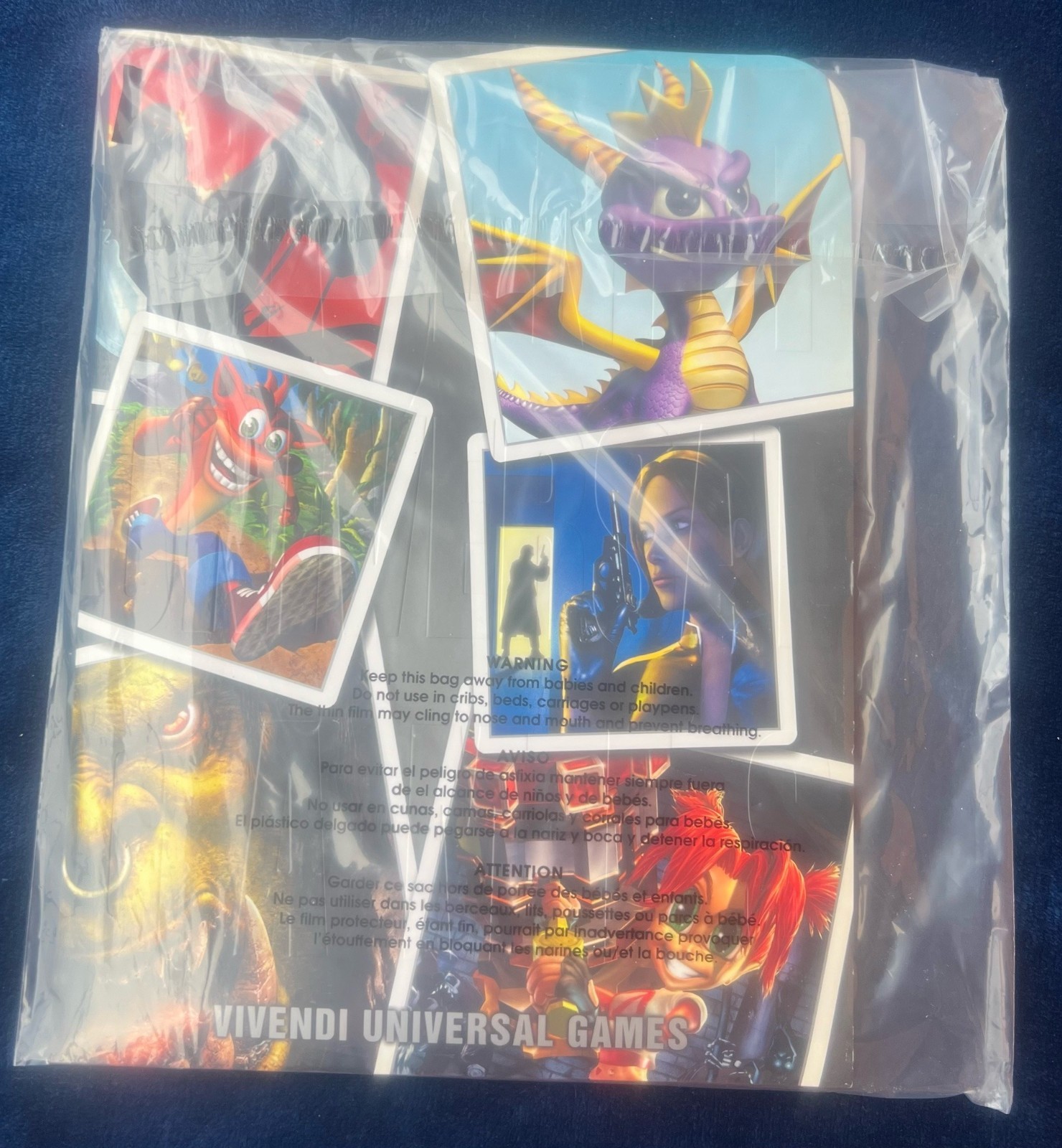Official E3 Vivendi Universal Games Sales Catalog Spyro Crash Bandicoot RARE HTF