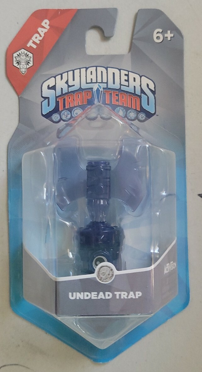 NEW UNDEAD AXE HAUNTED HATCHET TRAPTANIUM CRYSTAL SKYLANDERS TRAP TEAM GAME! B30