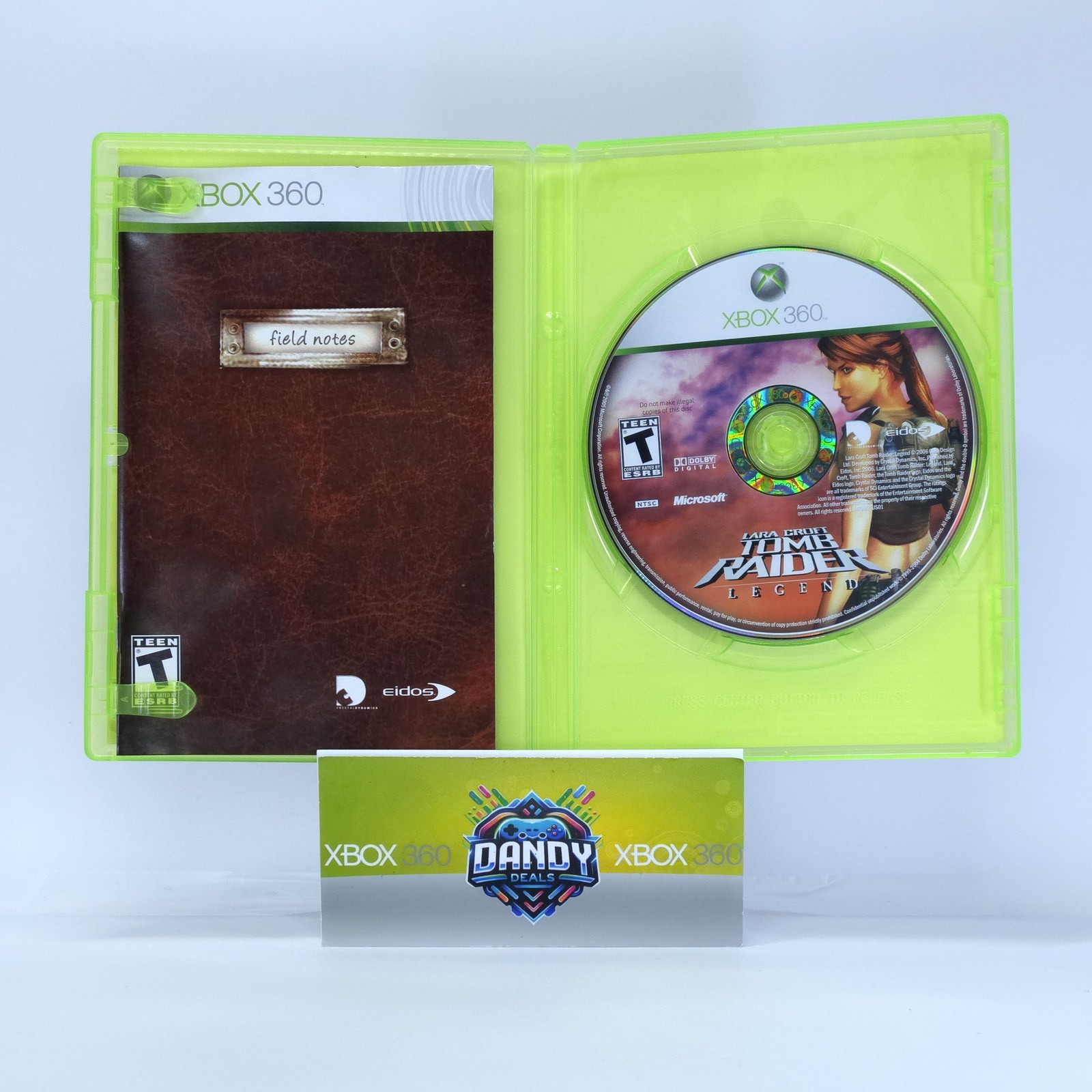 Tomb Raider Legend CIB W/ Manual – Xbox 360