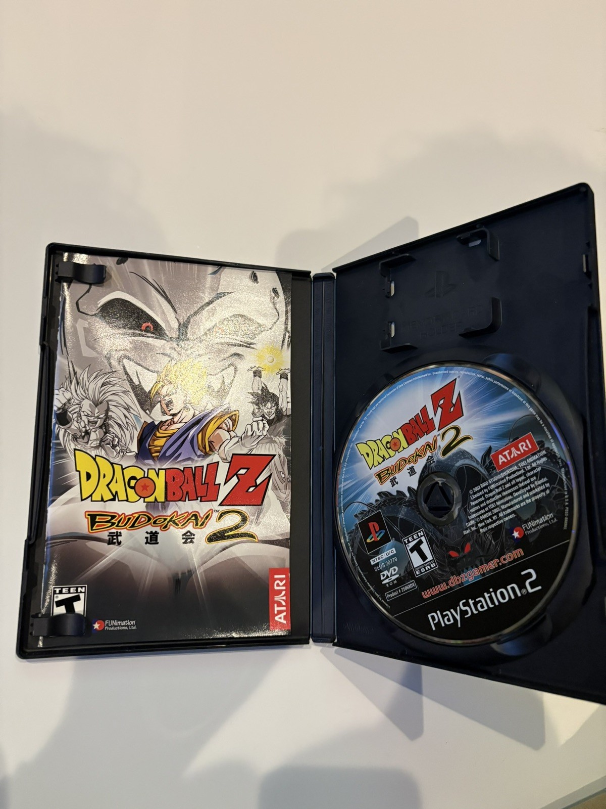 Dragon Ball Z: Budokai 2 (Sony PlayStation 2, 2003) CIB – Very Good Condition