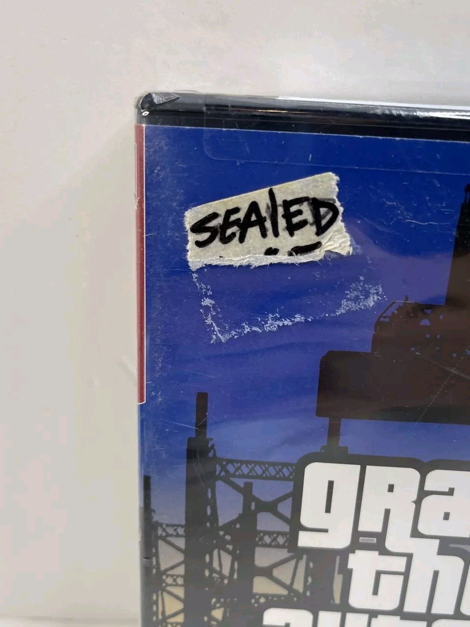 Playstation 2 Grand Theft Auto III 3 GTA The Seal Has Rips PS2