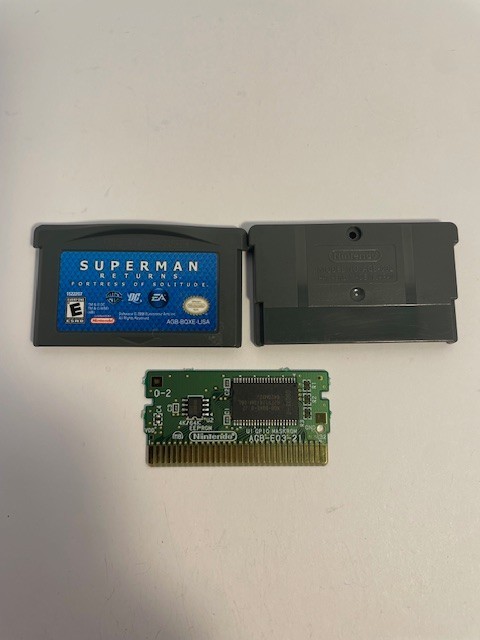 Superman Returns (GameBoy Advance GBA) Tested Cleaned Working
