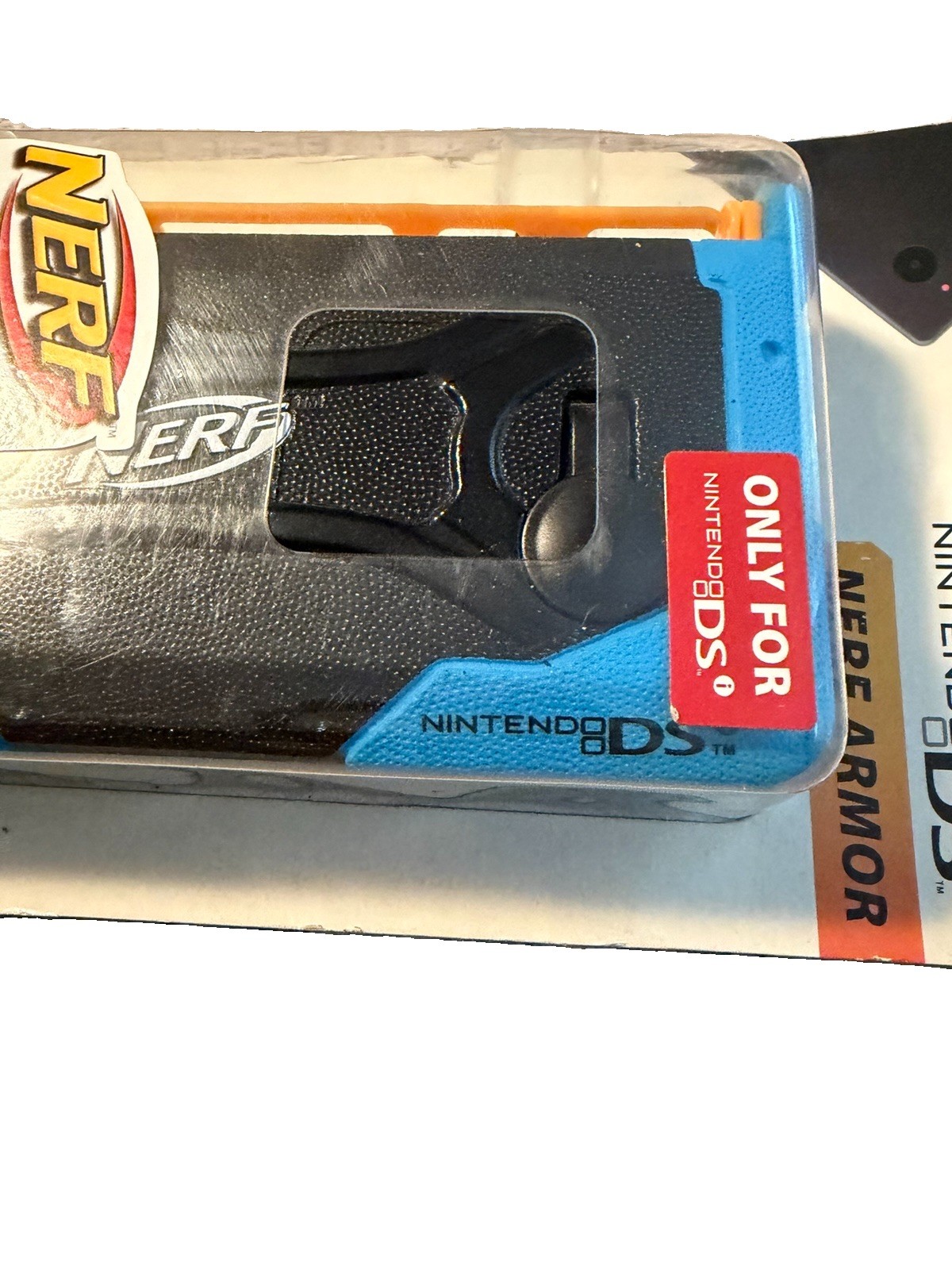 Official Nintendo DSi Black and blue NERF ARMOR Heavy Duty Protection NEW