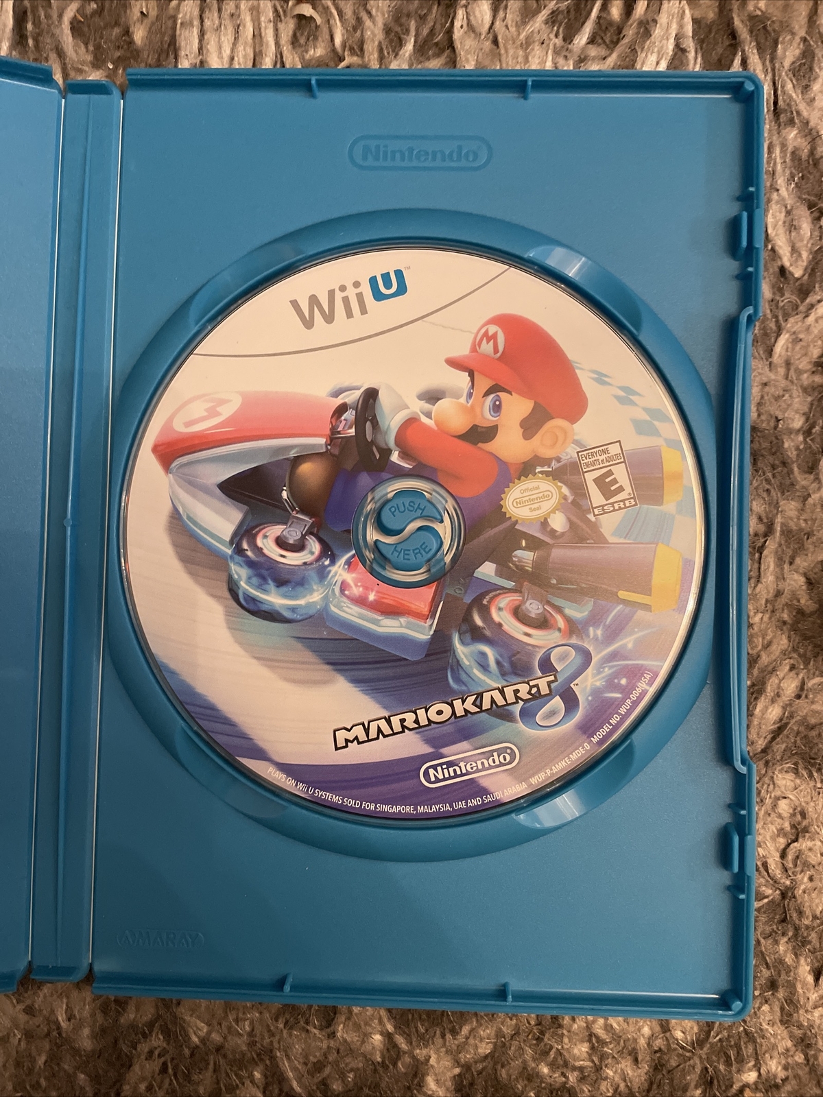 Mario Kart 8 (Nintendo Wii U, 2014) U.A.E, Singapore, Malaysia, Saudi Region