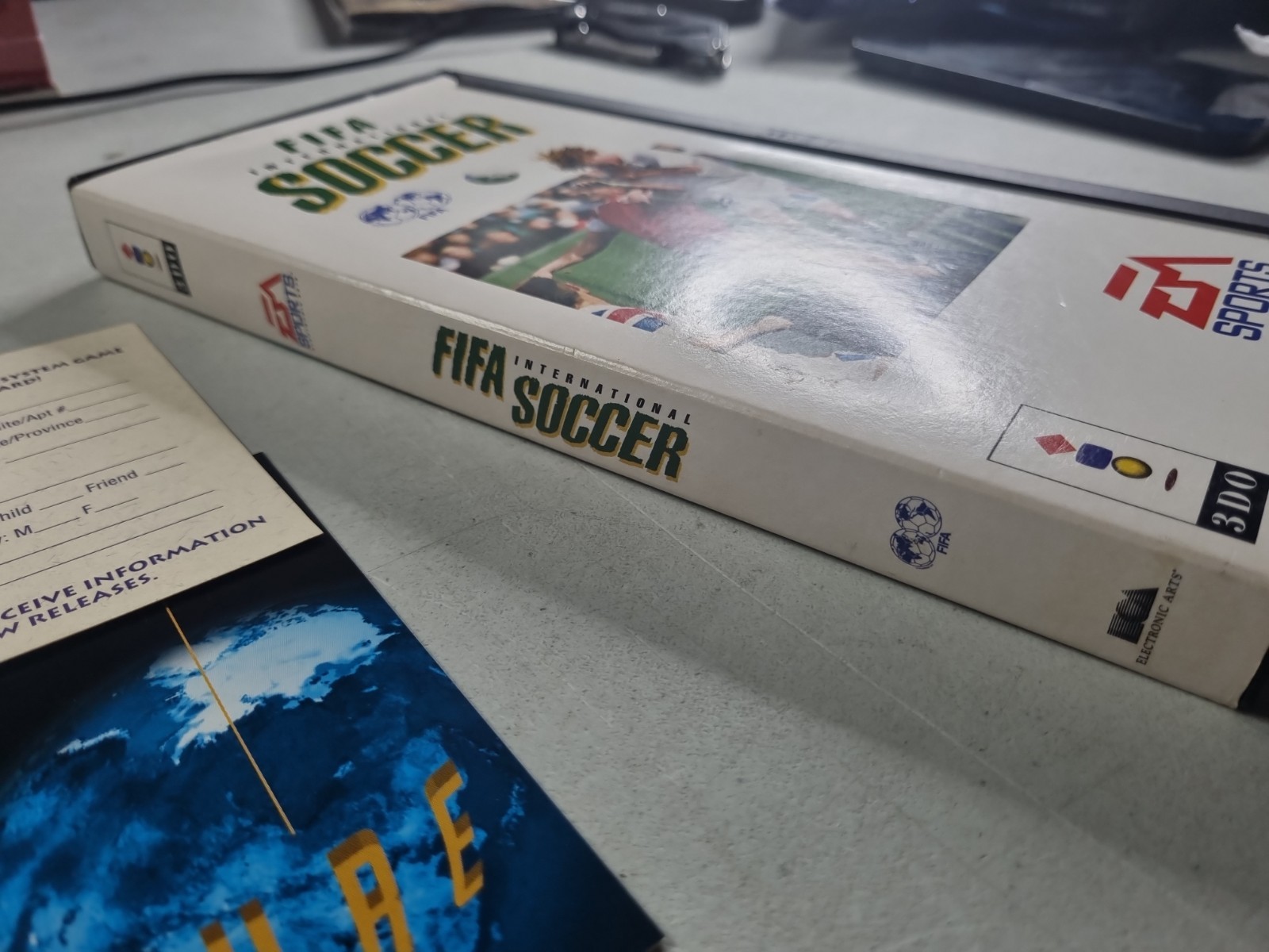 FIFA International Soccer (3DO, 1994) Complete | Tested | Authentic Reg Card
