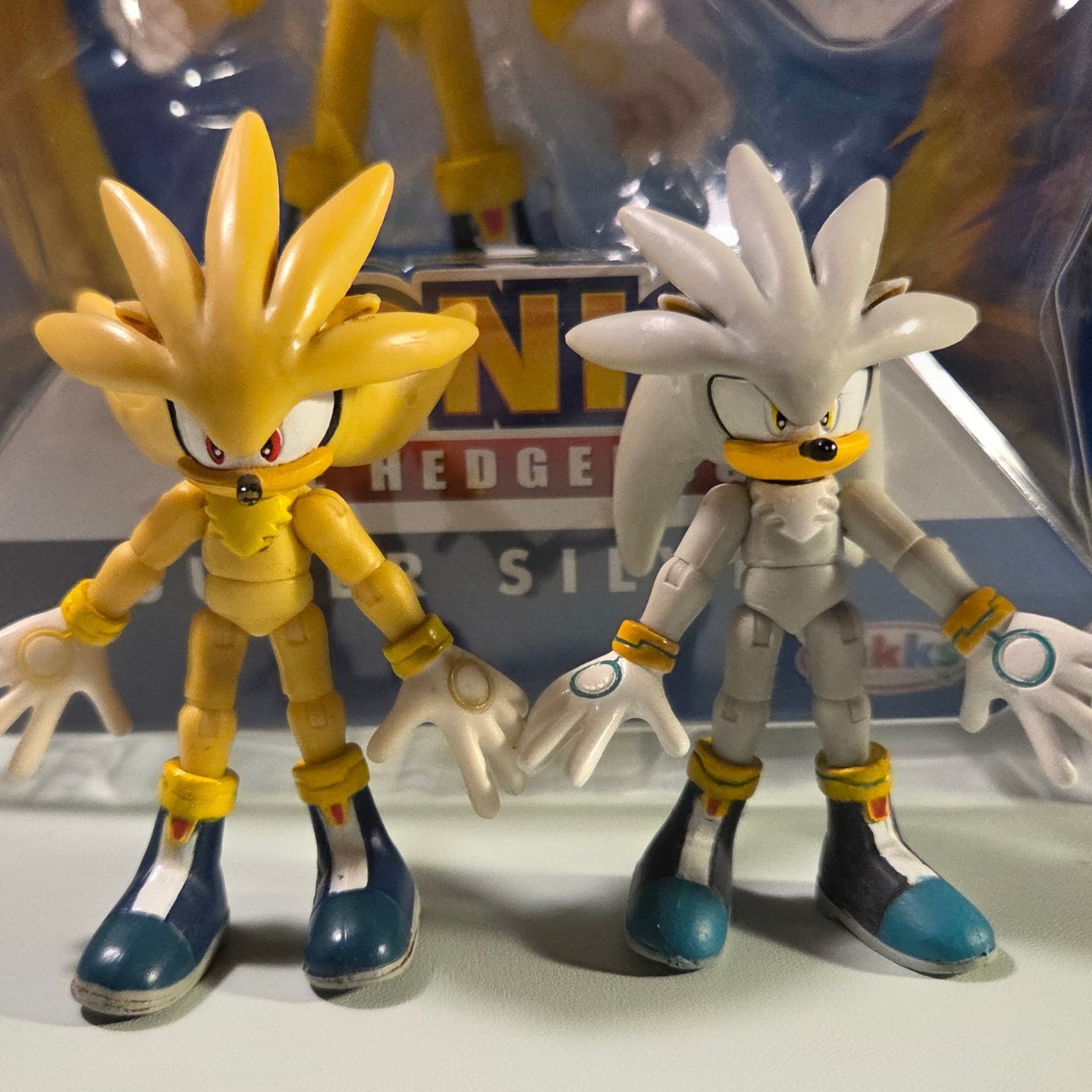Silver The Hedgehog Merchandise Figure Lot, Jazwares, Jakks Pacific, Sonic