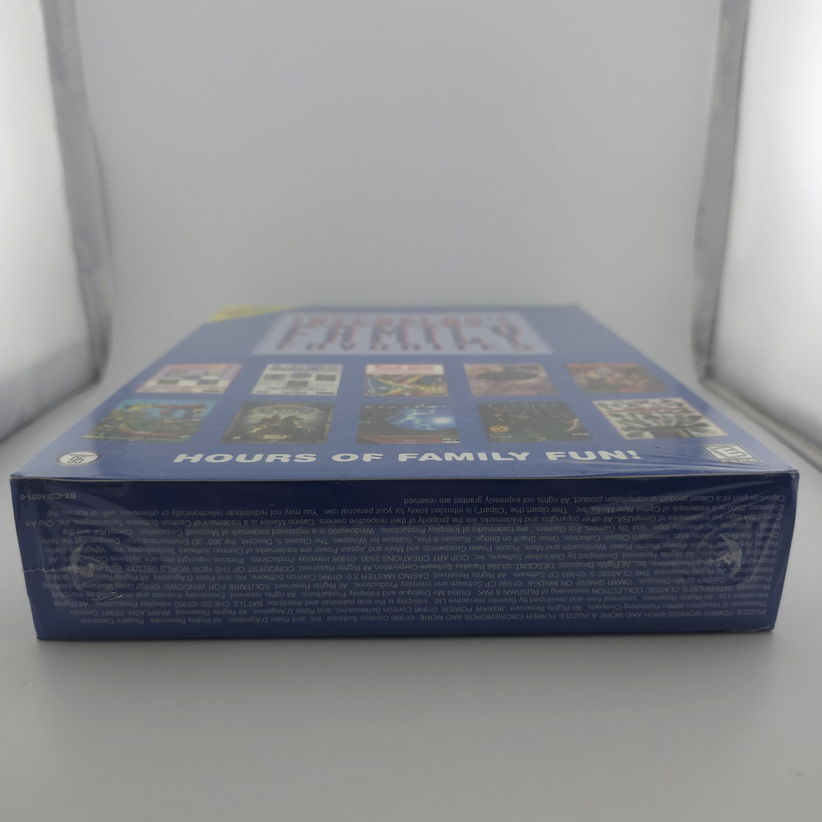 Interplay’s Family Favorites: Hours of Family Fun!, 1998, Big Box, New & Sealed