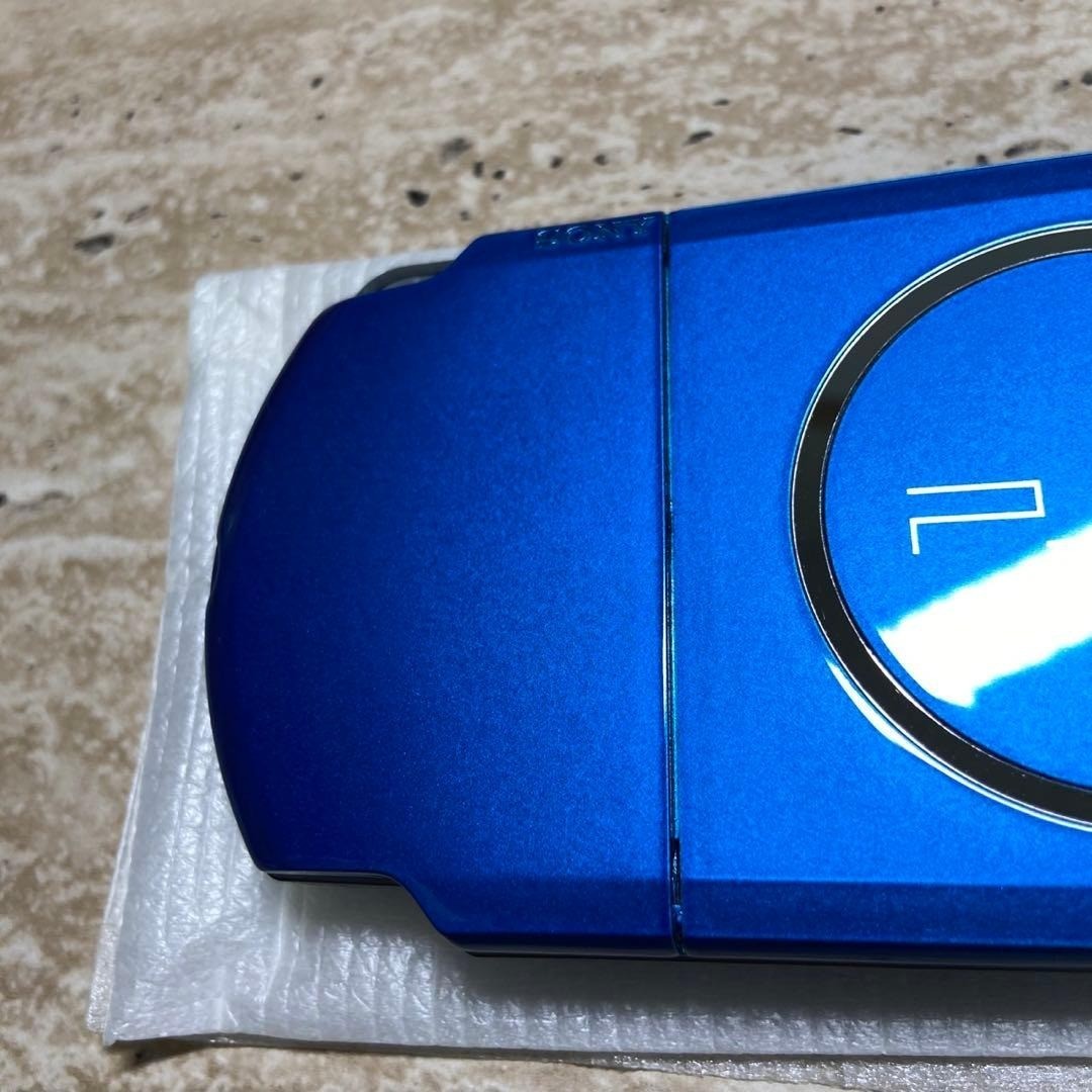 Sony PSP 3000 Vibrant Blue Complete in Box Excellent Condition 7085