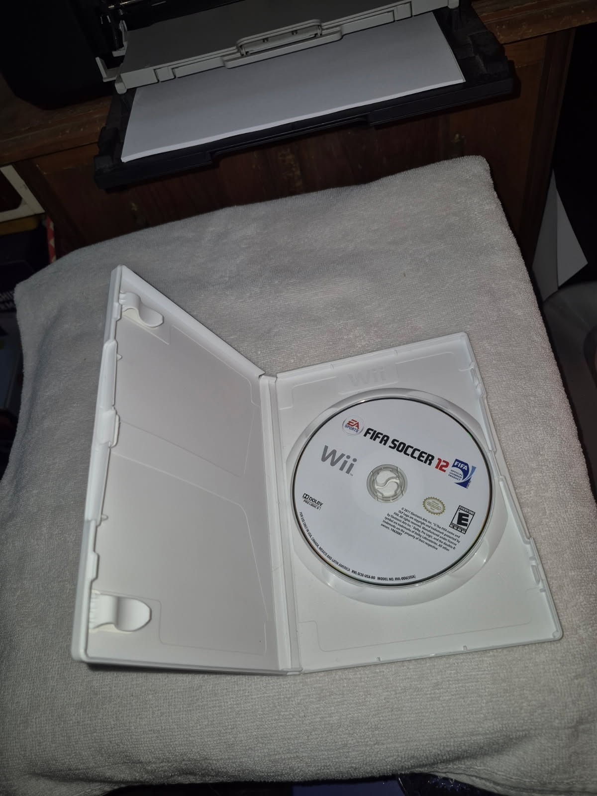 FIFA Soccer 12 Wii Video Game Sports Soccer Futbol No Manual DR26