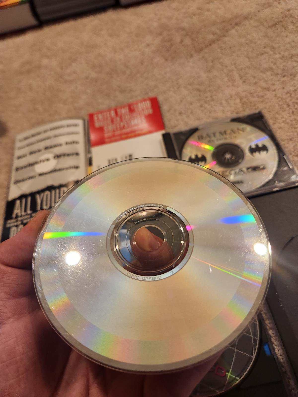 Sega CD Game Lot Batman Returns, Microcosm, TC Alley, Prize Fighter Very Good Cd