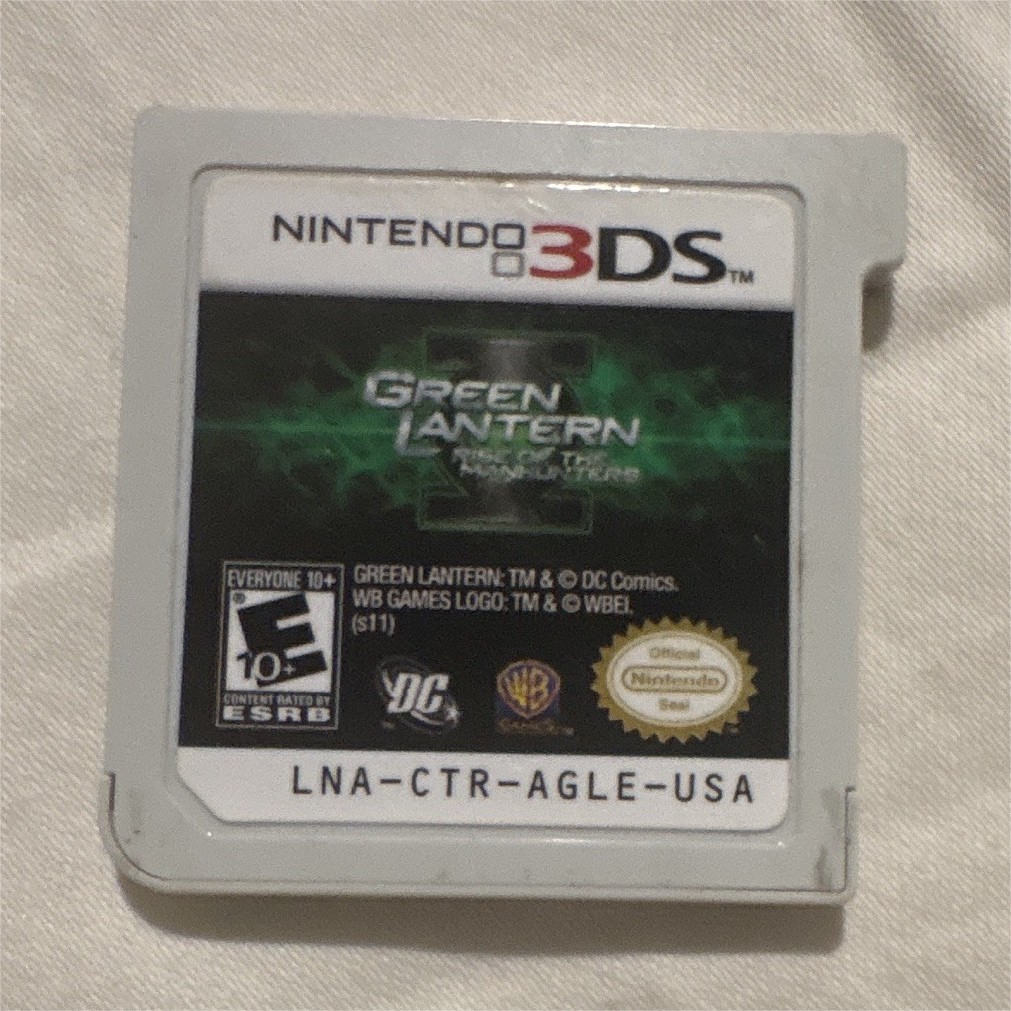 WB Games Green Lantern: Rise of the Manhunters Nintendo 3DS, E10+, NTSC-U/C