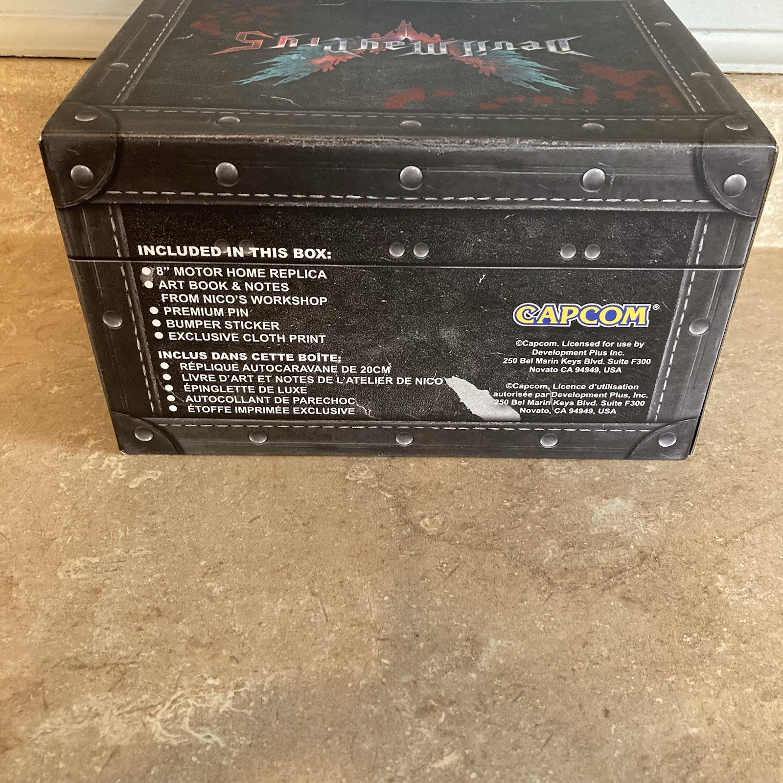 Devil May Cry 5 Collector’s Edition With Game Motor Home Replica Art Book More