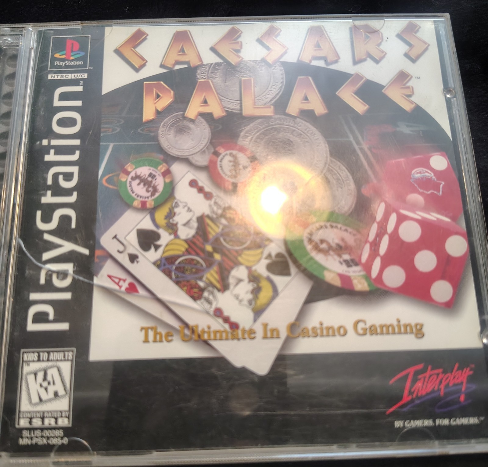 Lot of 4 Namco Museum Vol 3 PlayStation Frogger Caesars Palace Tetris Plus