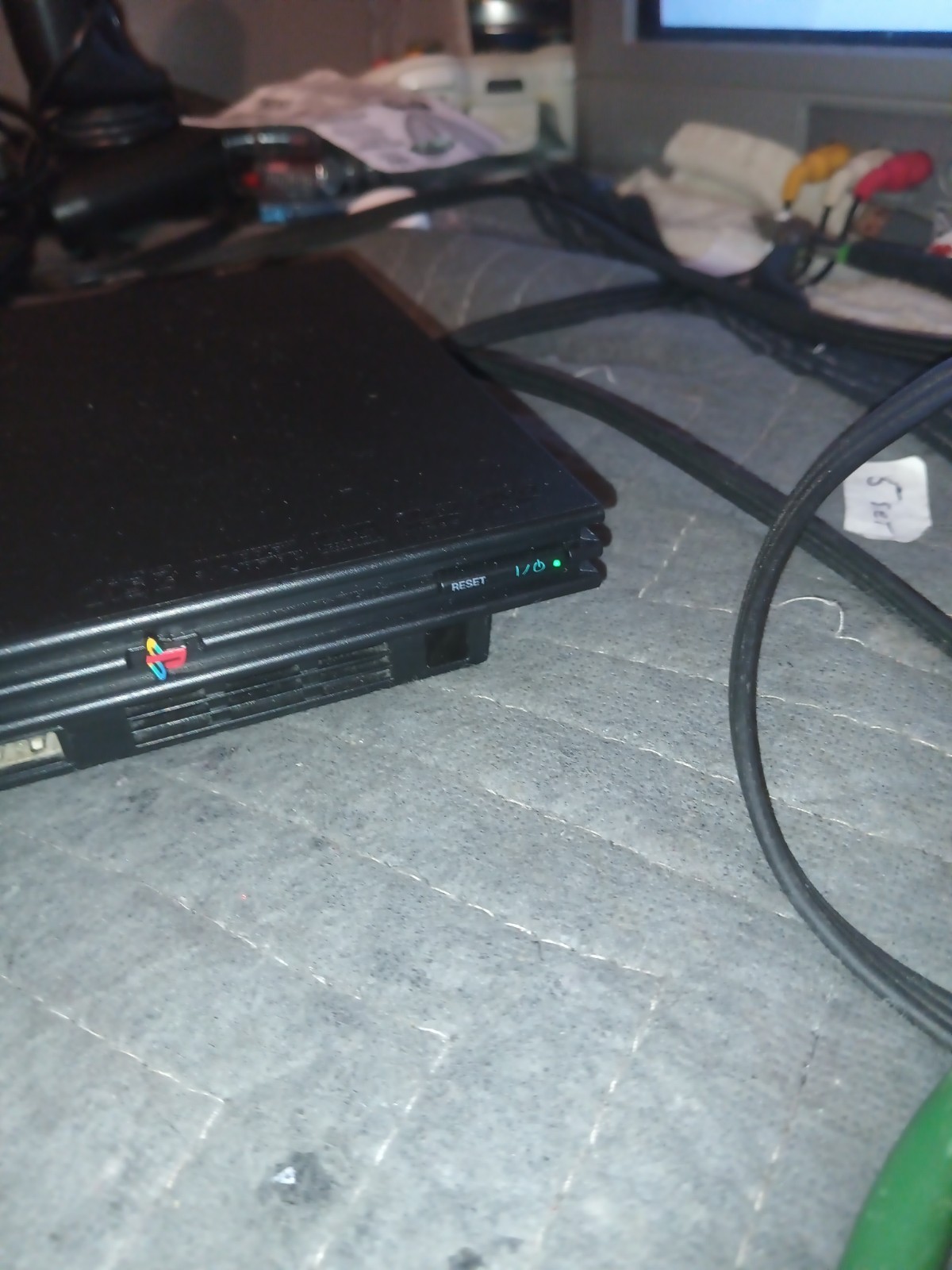 Sony PlayStation 2 PS2 Slim Console SCPH-790001 W/ OEM Cables & Controller