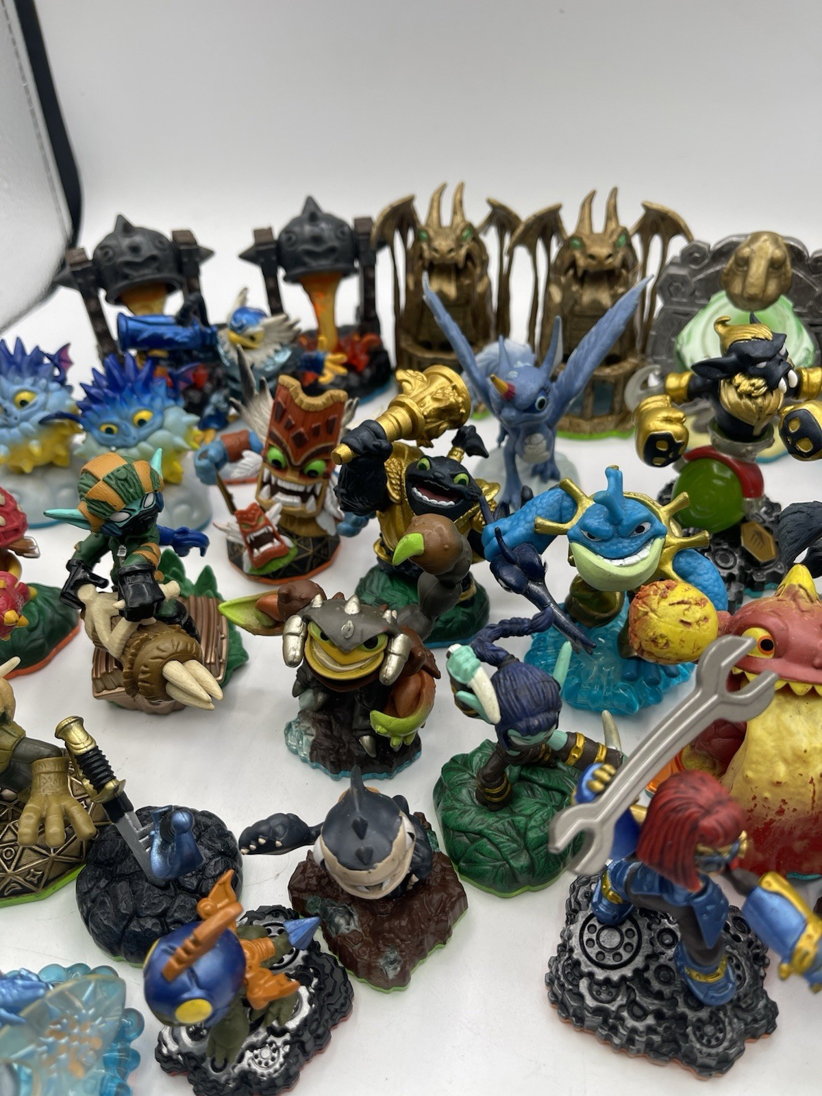 43 Figure Skylanders Spyros Adventure & Swap Force Lot Wash Buckler Sonic Boom