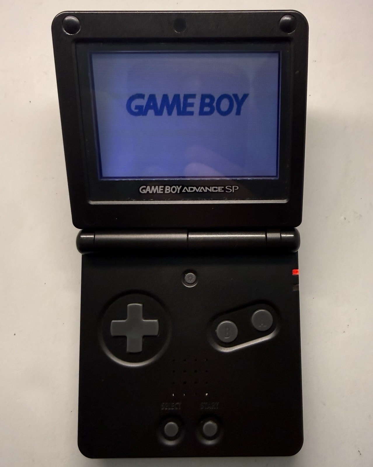 Nintendo Gameboy Advance SP Handheld System Onyx Black AGS-001 Excellent Shape