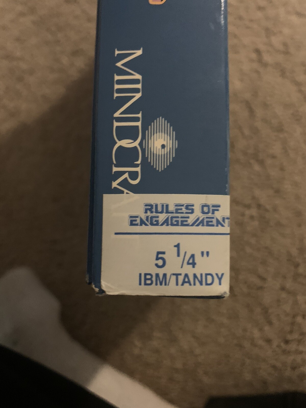 RULES OF ENGAGEMENT IBM/TANDY PC COMPUTER GAME 1991 MINDCRAFT (WITH MANUAL)