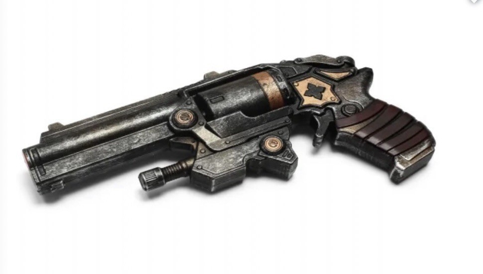 Boltok Pistol Gears Of War Foam 1:1 Gun Toys Cosplay Full Size 12.25”
