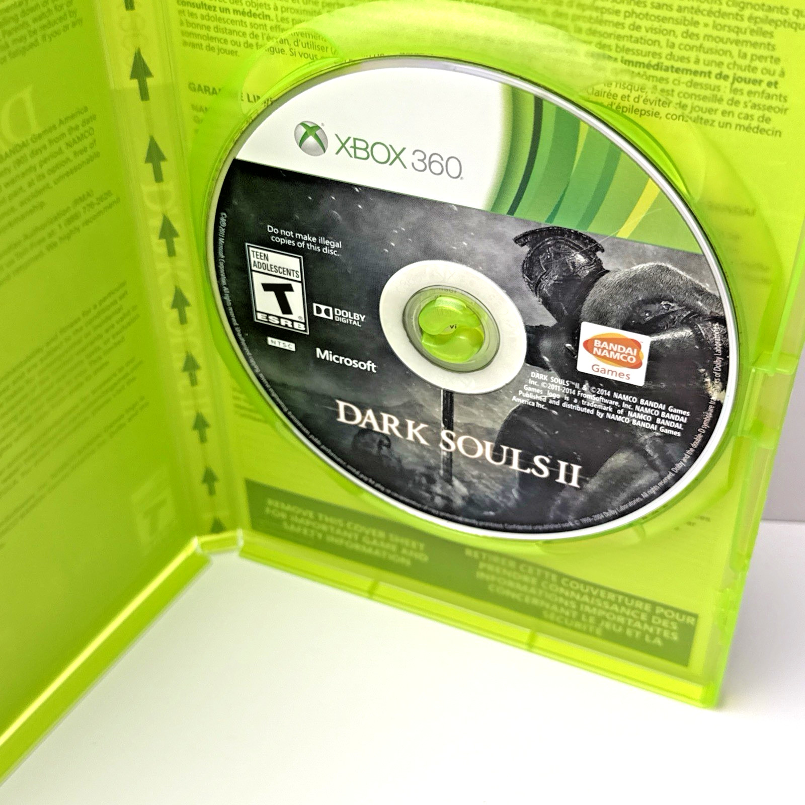 Dark Souls II Microsoft Xbox 360 CIB Complete Refurbished & Tested Free Shipping