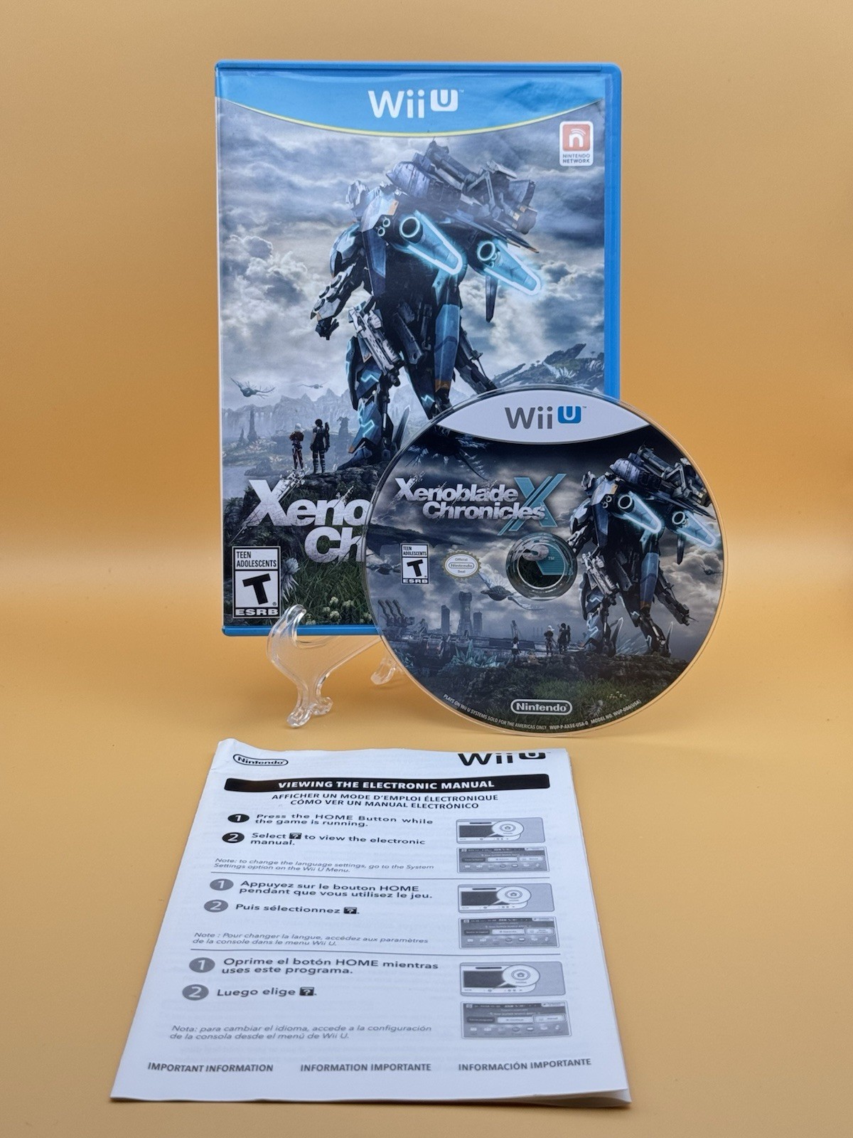 Xenoblade Chronicles X (Wii U, 2015) Fast Shipping
