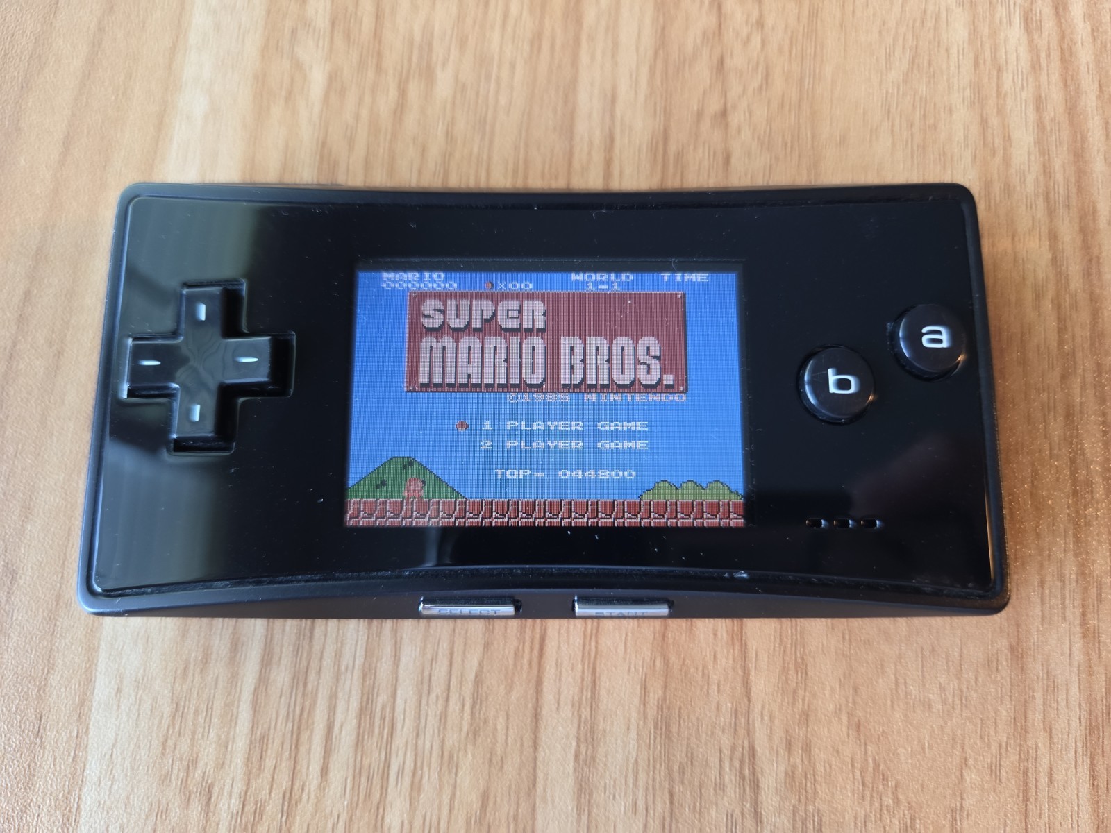 Nintendo GameBoy Micro Black W/ Charger – Good Cond. – US SELLER